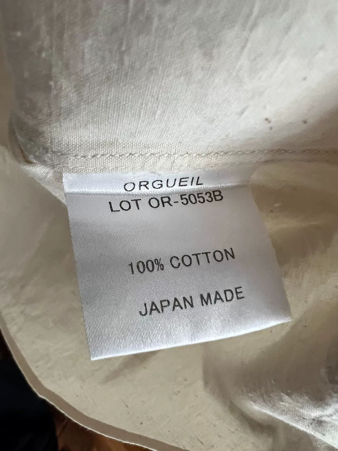 Orgueil Orgueil Windsor Collar Shirt for Men Size US M / EU 48-50 / 2 - 6 Thumbnail