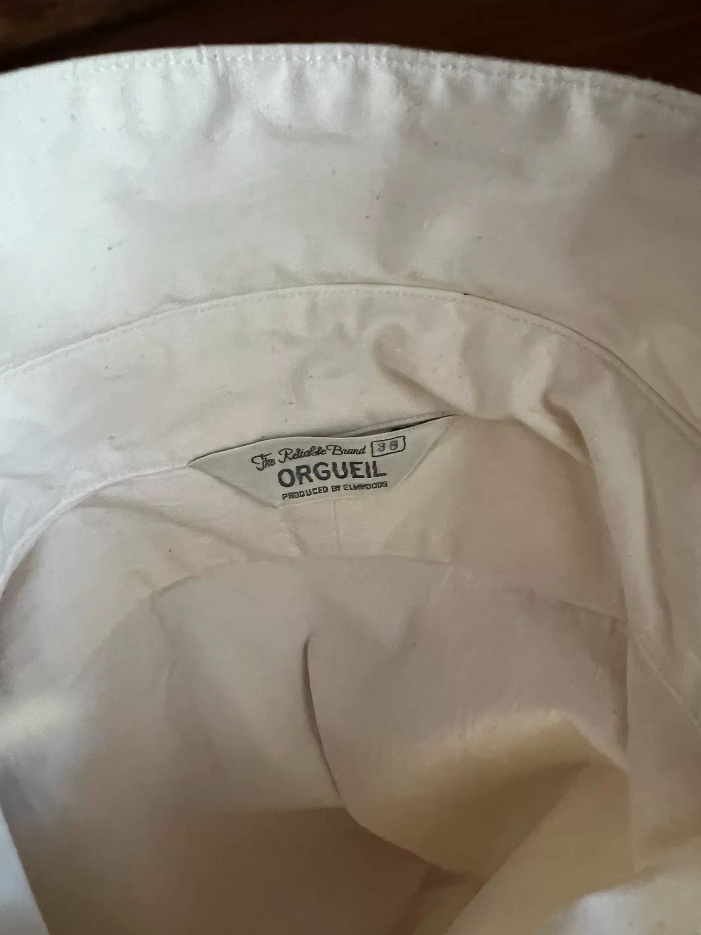 Orgueil Orgueil Windsor Collar Shirt for Men Size US M / EU 48-50 / 2 - 8 Thumbnail
