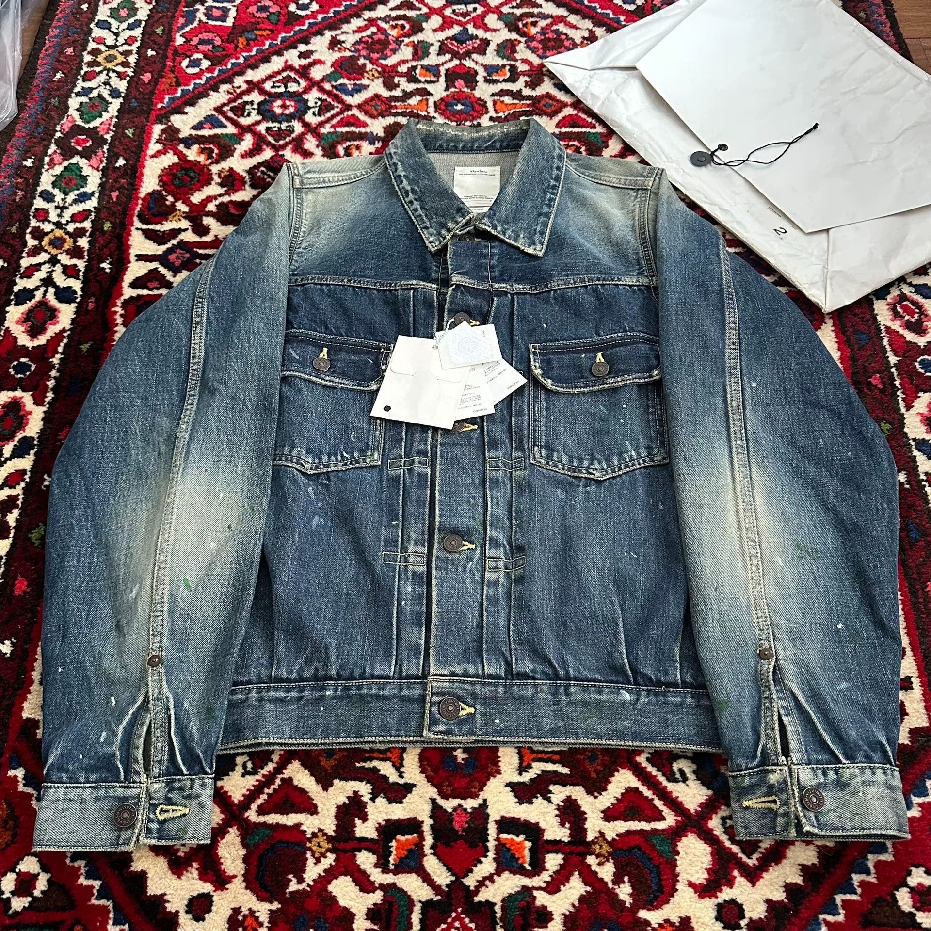 Visvim VISVIM 101 JUMBO Denim Jacket Size US M / EU 48-50 / 2 - 3 Thumbnail