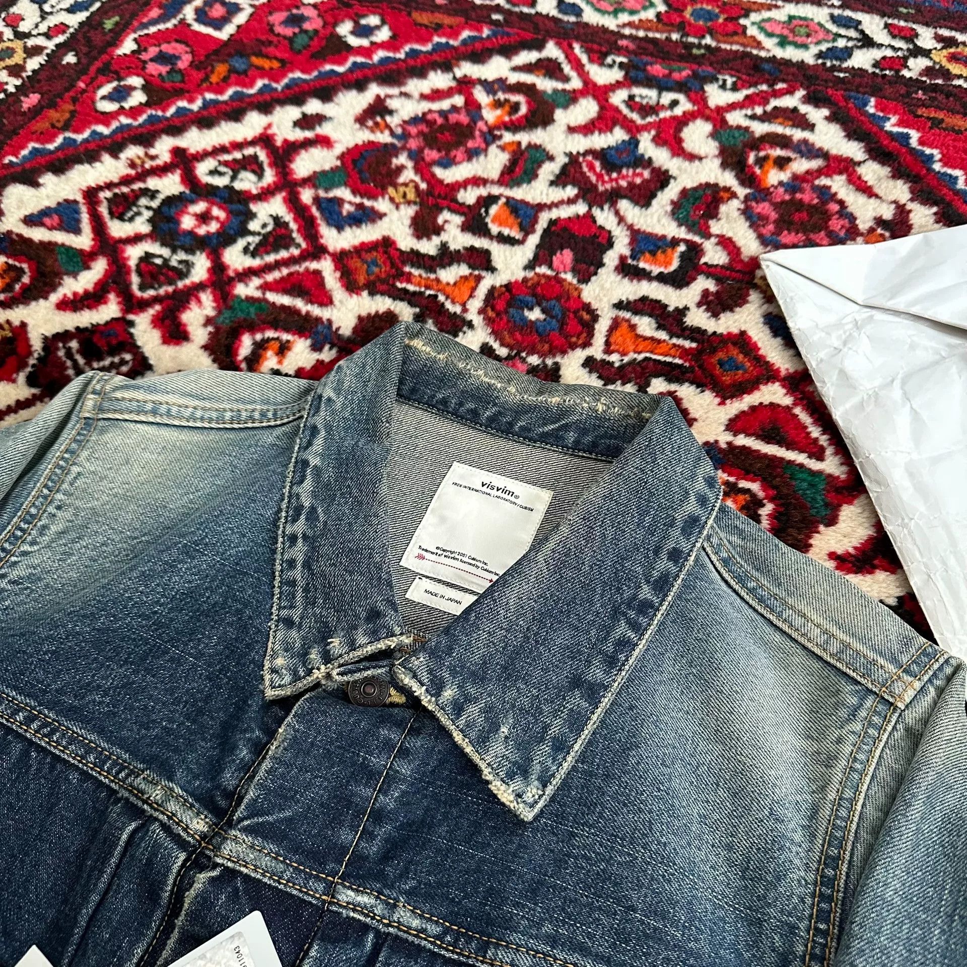 Visvim VISVIM 101 JUMBO Denim Jacket Size US M / EU 48-50 / 2 - 5 Thumbnail