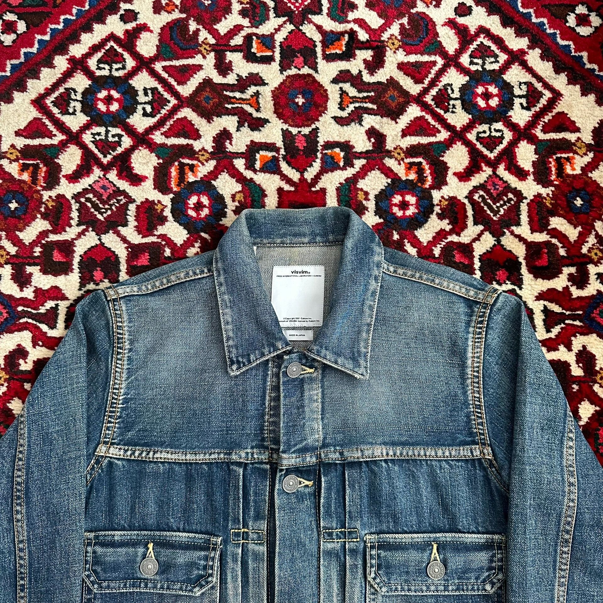 Visvim Visvim Denim Jacket 12AW Size 1 Size US S / EU 44-46 / 1 - 4 Thumbnail