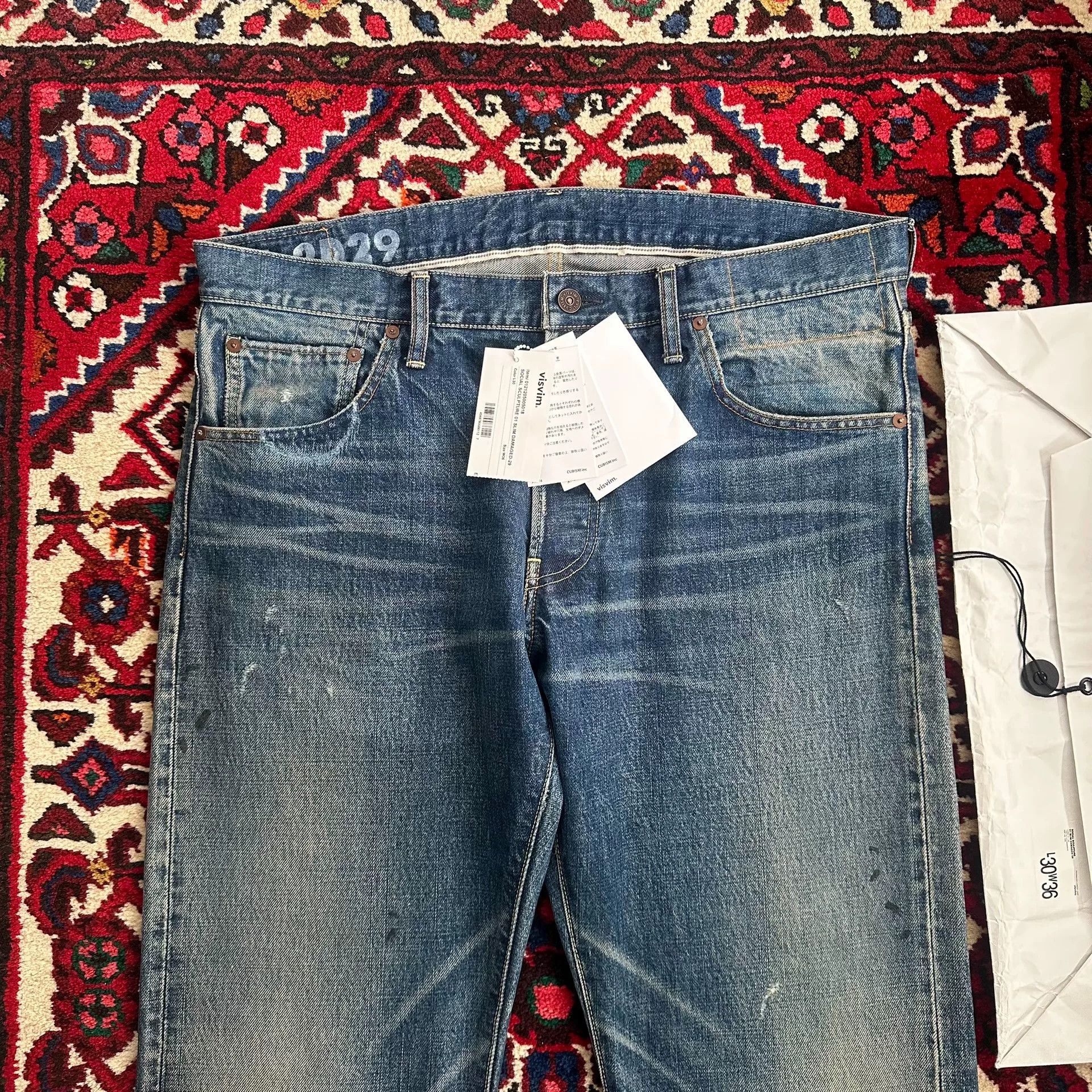 Visvim Visvim 21AW 01.2D29 Wash Denim Pants Size US 36 / EU 52 - 3 Thumbnail
