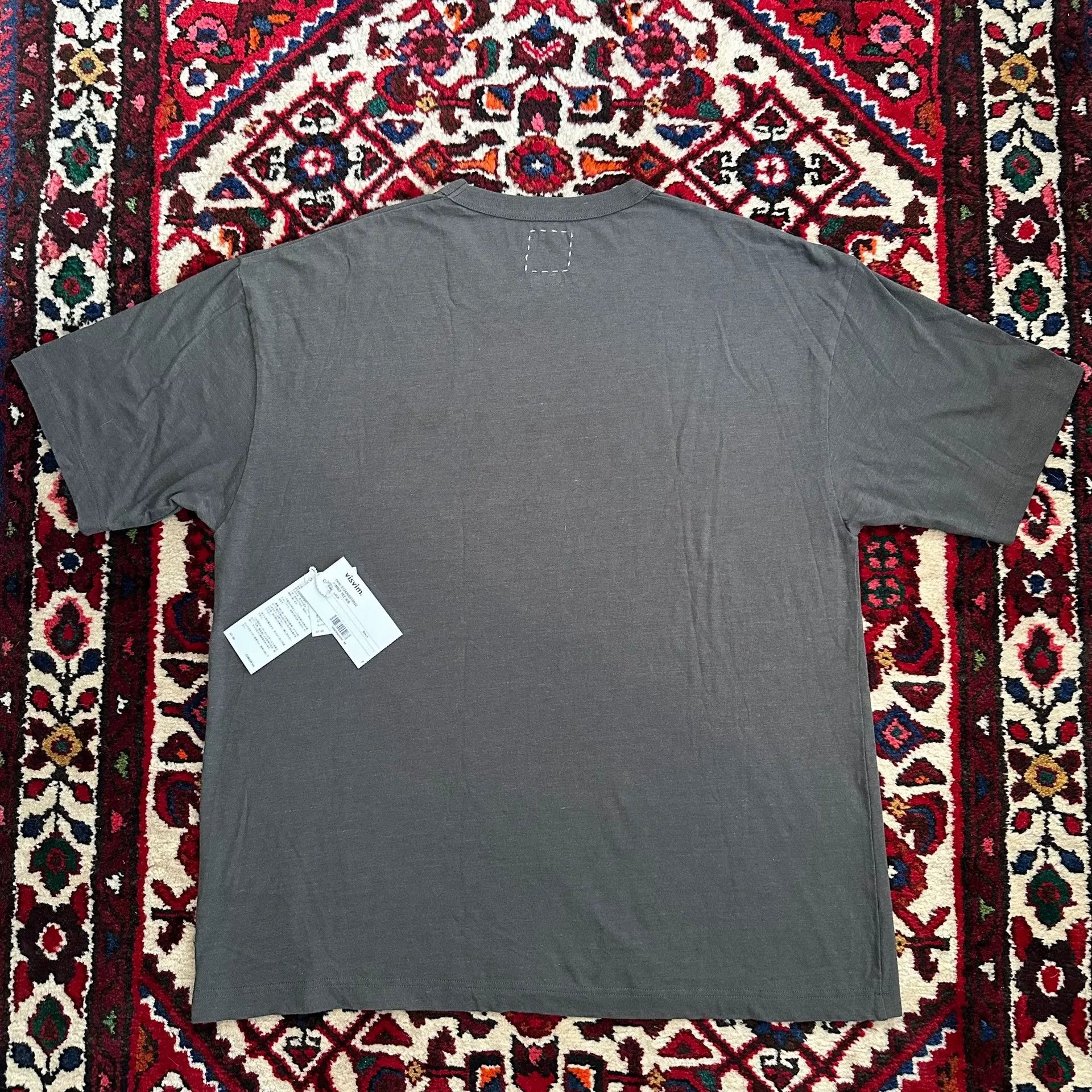 Visvim Visvim Jumbo Tee Short Sleeve T-Shirt Size US XL / EU 56 / 4 - 2 Thumbnail