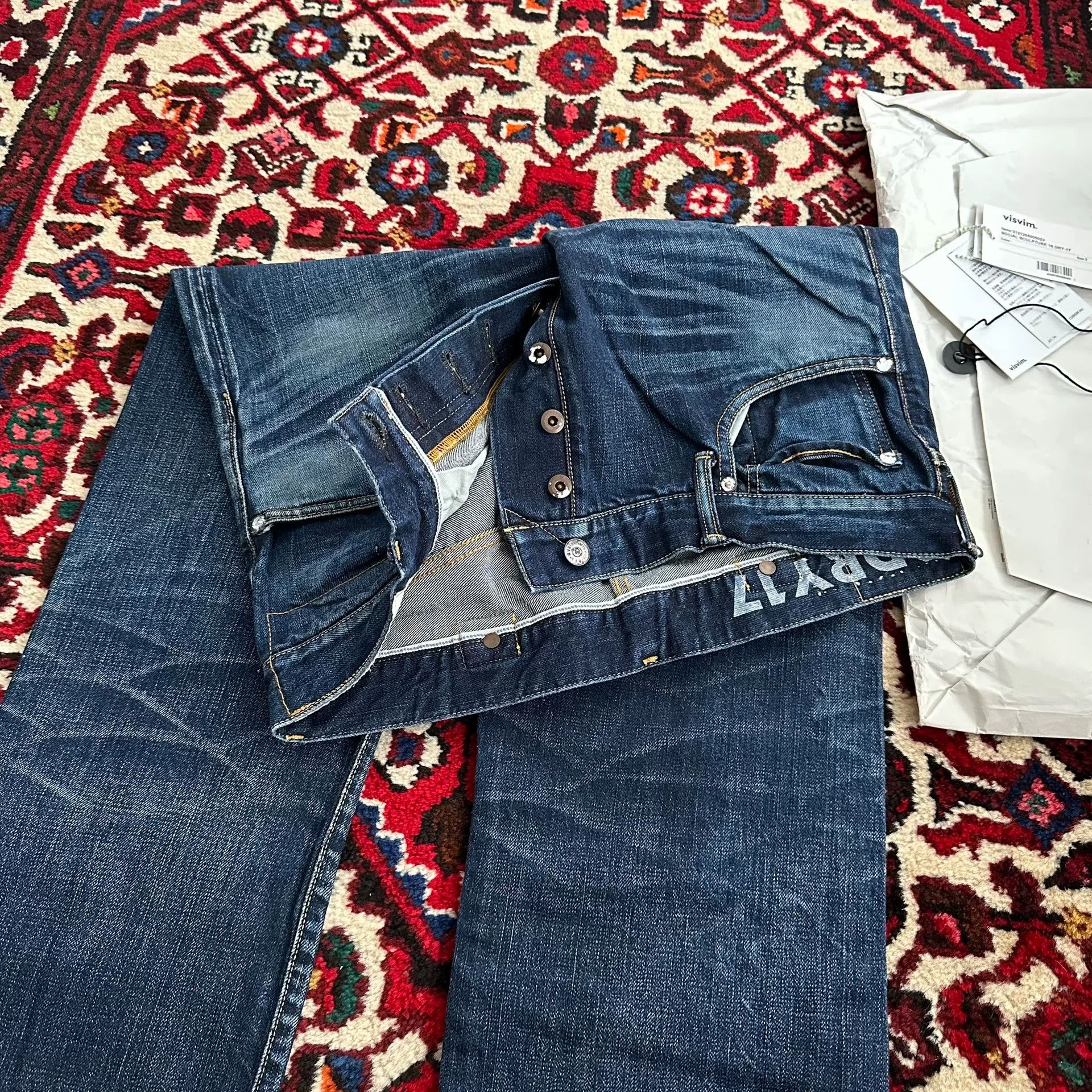 Visvim VISVIM 16 DRY17 Water Wash Jeans Size US 26 / EU 42 - 7 Thumbnail