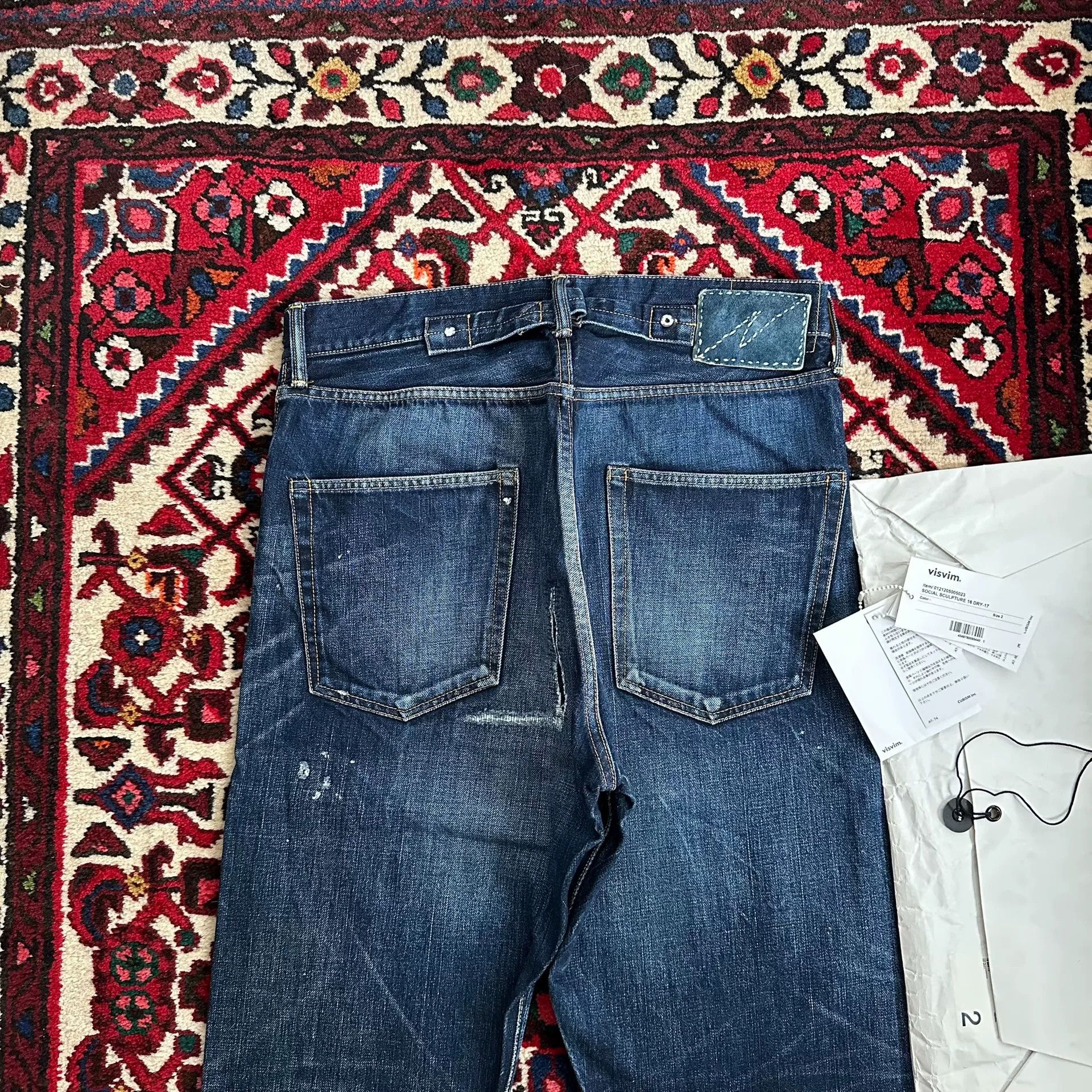 Visvim VISVIM 16 DRY17 Water Wash Jeans Size US 26 / EU 42 - 4 Thumbnail