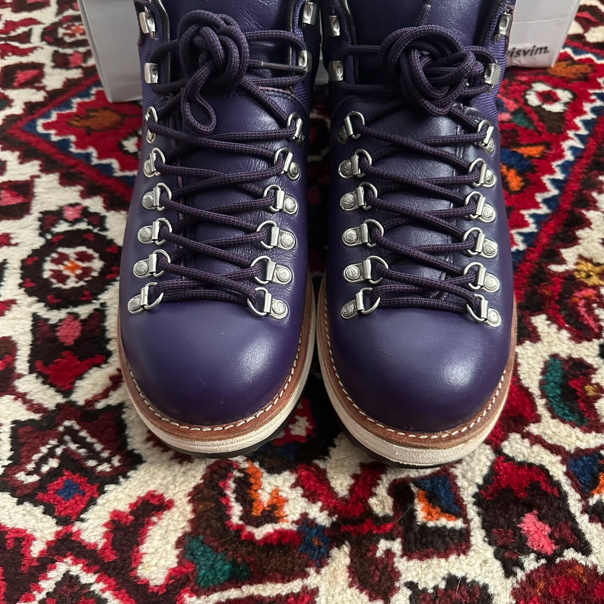 Visvim Visvim Serra Hiking Boots in Purple Size US 8 / EU 41 - 5 Thumbnail