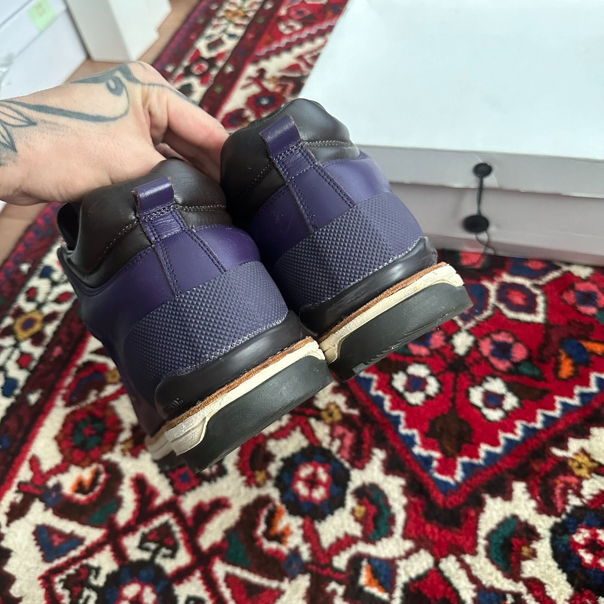 Visvim Visvim Serra Hiking Boots in Purple Size US 8 / EU 41 - 7 Thumbnail