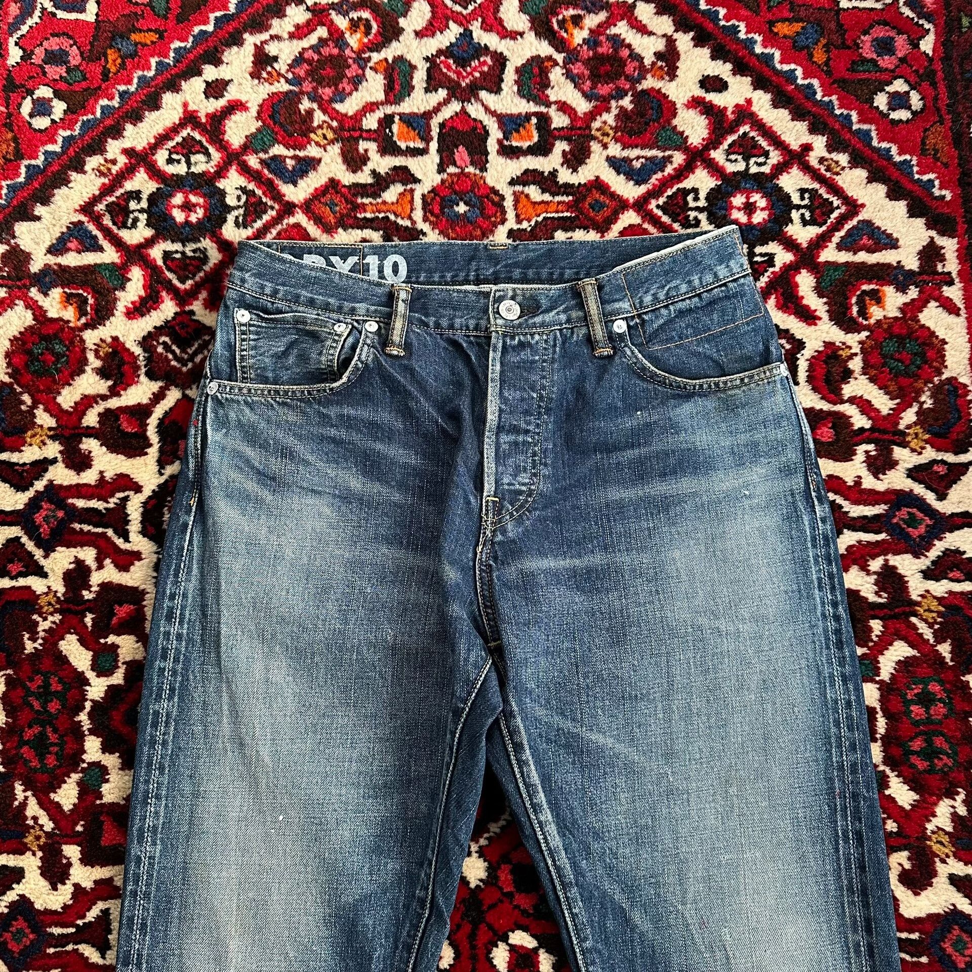 Visvim VISVIM 20SS Dry10 Ink Splash Jeans Size US 26 / EU 42 - 3 Thumbnail