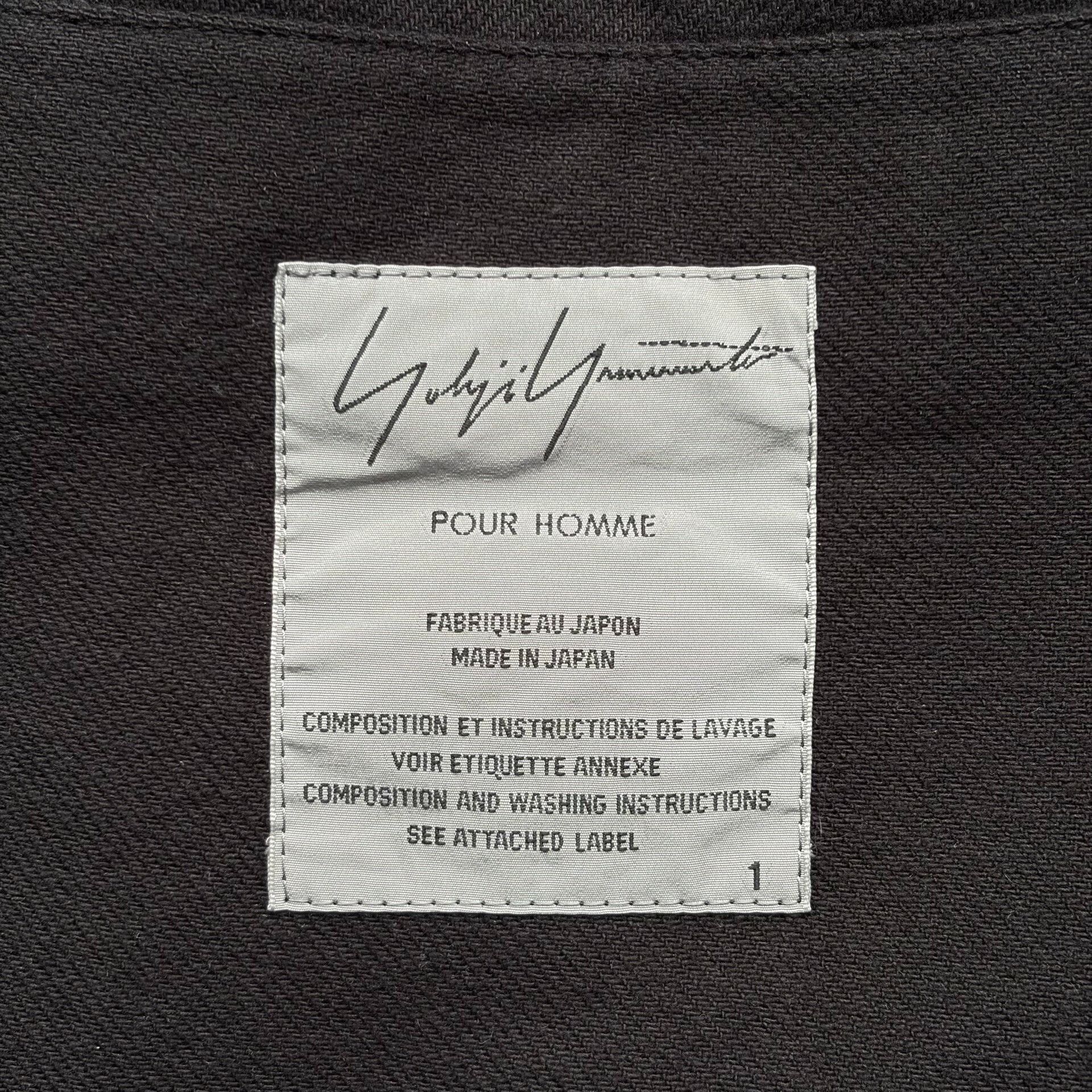 Yohji Yamamoto Yohji Yamamoto Black Suit with Ties Size US S / EU 44-46 / 1 - 7 Thumbnail