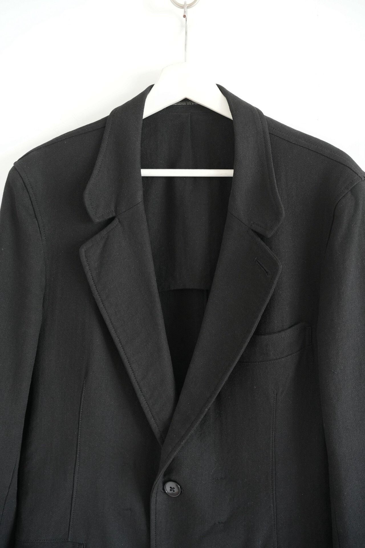 Yohji Yamamoto Yohji Yamamoto Black Suit with Ties Size US S / EU 44-46 / 1 - 4 Thumbnail