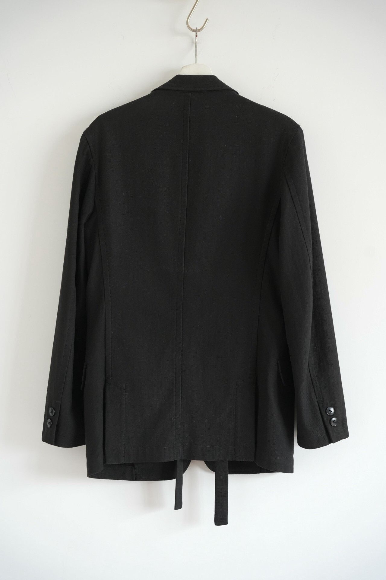 Yohji Yamamoto Yohji Yamamoto Black Suit with Ties Size US S / EU 44-46 / 1 - 2 Thumbnail