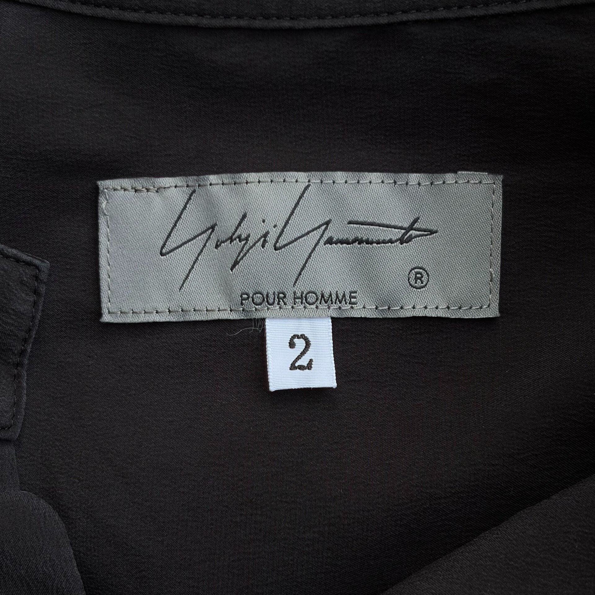 Yohji Yamamoto Yohji Yamamoto Silk Shirt with Print Size US M / EU 48-50 / 2 - 7 Thumbnail