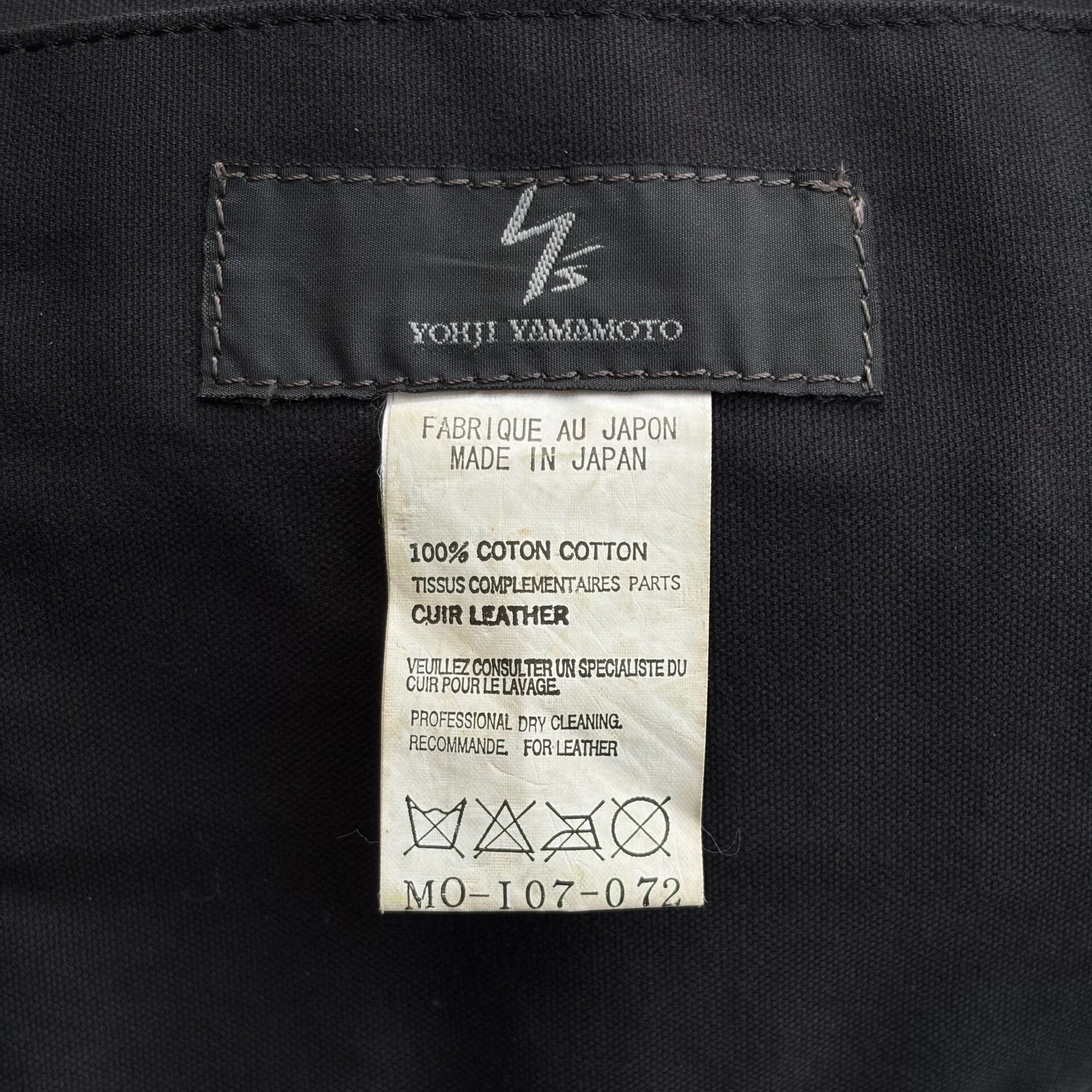 Y's for Men Yohji Yamamoto Tote Bag from 2000s Size ONE SIZE - 8 Thumbnail