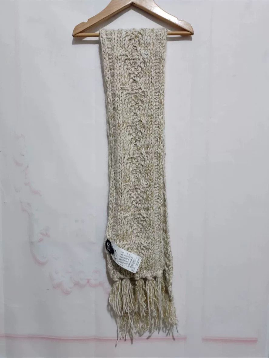 Dolce & Gabbana D&G Wool Scarf Made in Italy Size ONE SIZE - 2 Thumbnail
