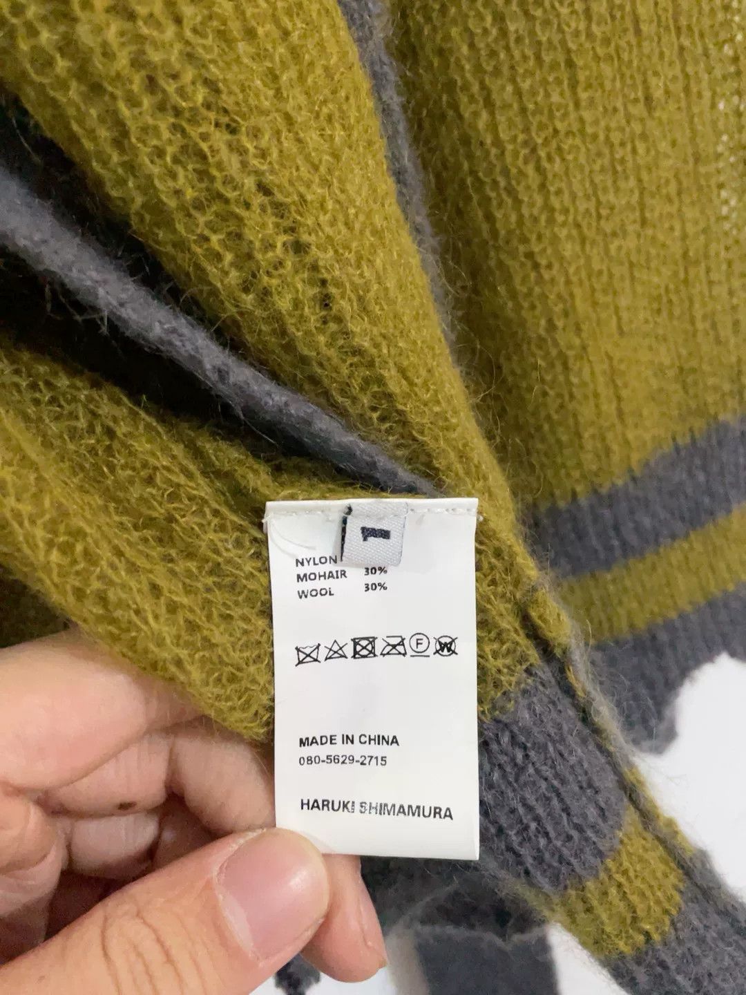 SHINYAKOZUKA Haruki Shimamura Color-Block Knit Cardigan Size S / US 4 / IT 40 - 5 Thumbnail