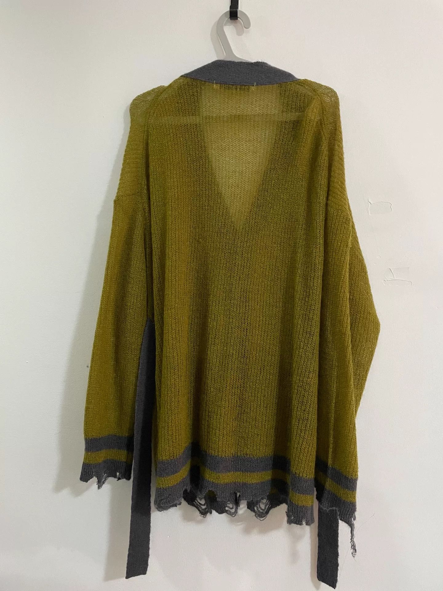 SHINYAKOZUKA Haruki Shimamura Color-Block Knit Cardigan Size S / US 4 / IT 40 - 2 Thumbnail
