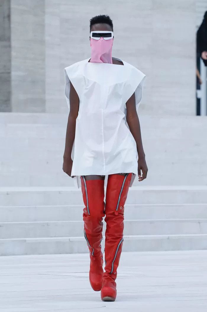 Rick Owens Rick Owens Architectural Vest Size 42 Size US XS / EU 42 / 0 - 6 Thumbnail