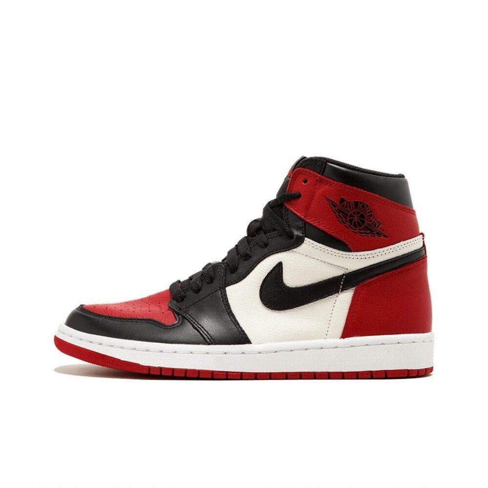 Jordan Brand Nike Jordan Air Jordan 1 High Bred Toe Size US 11 / EU 44 - 5 Thumbnail