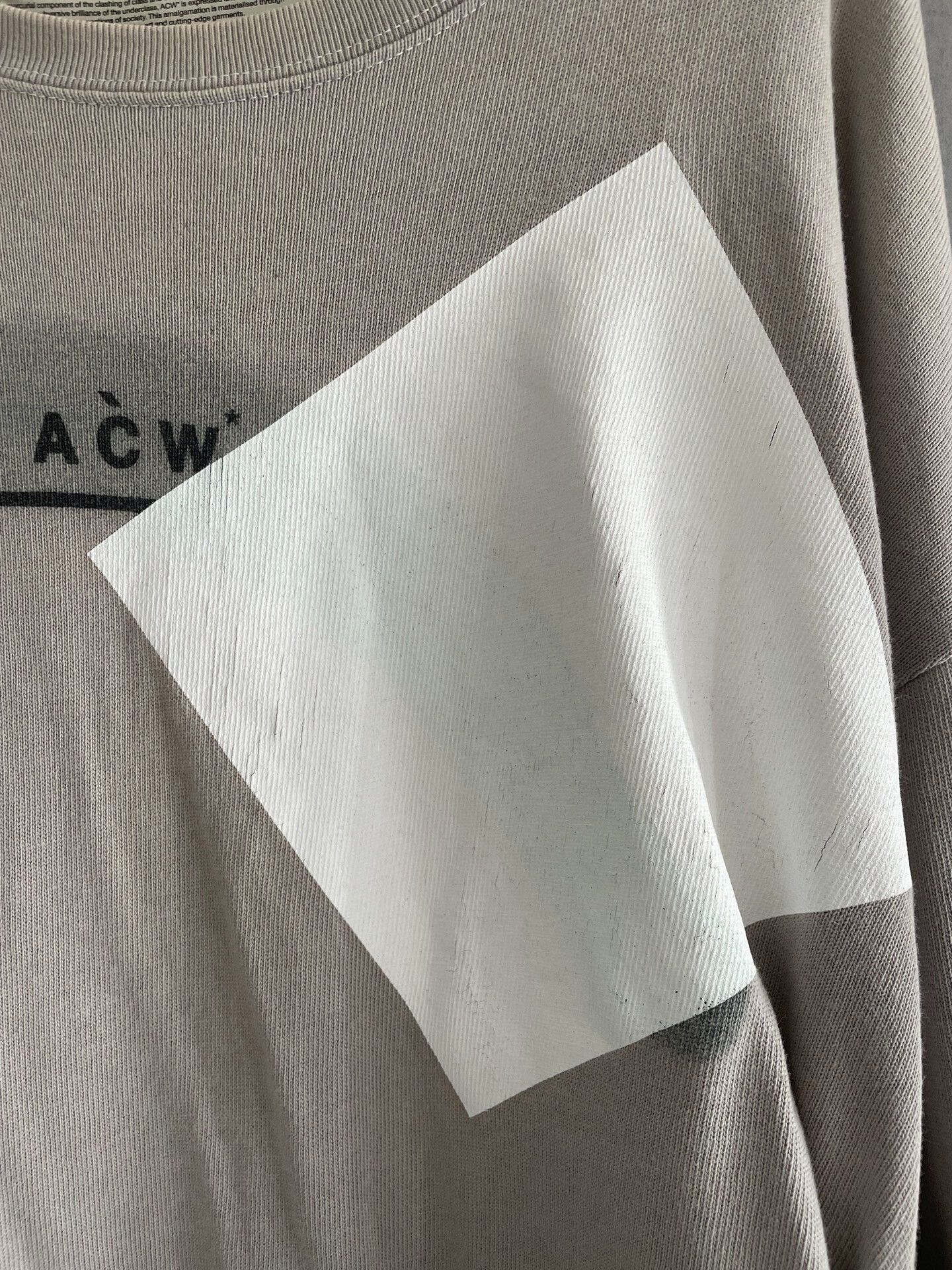 A-COLD-WALL* A Cold Wall Long Sleeve Oversized Shirt Size US XL / EU 56 / 4 - 2 Thumbnail