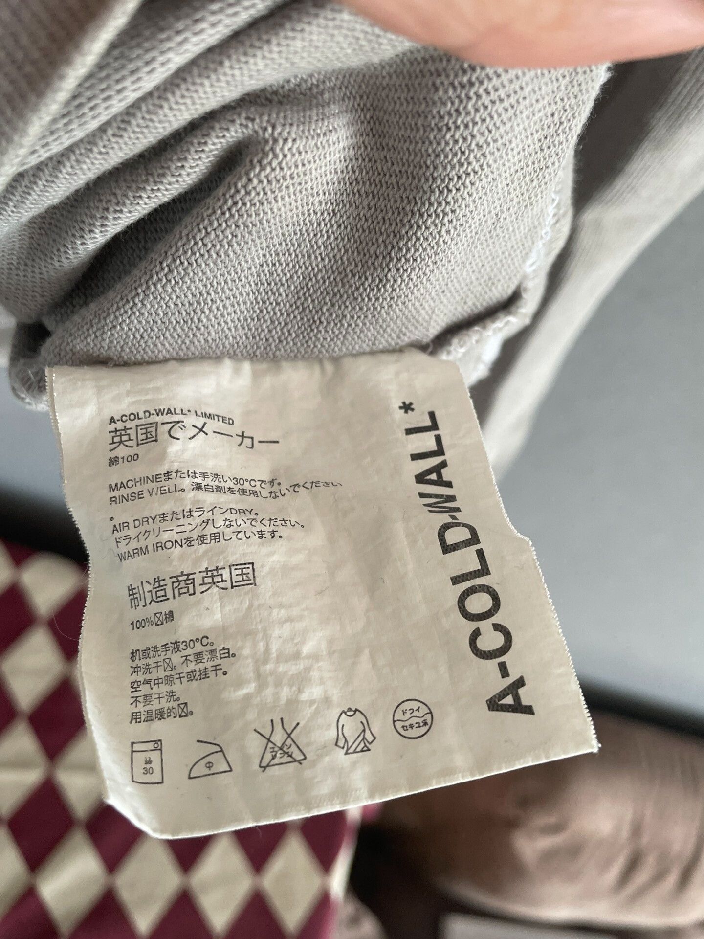 A-COLD-WALL* A Cold Wall Long Sleeve Oversized Shirt Size US XL / EU 56 / 4 - 4 Thumbnail