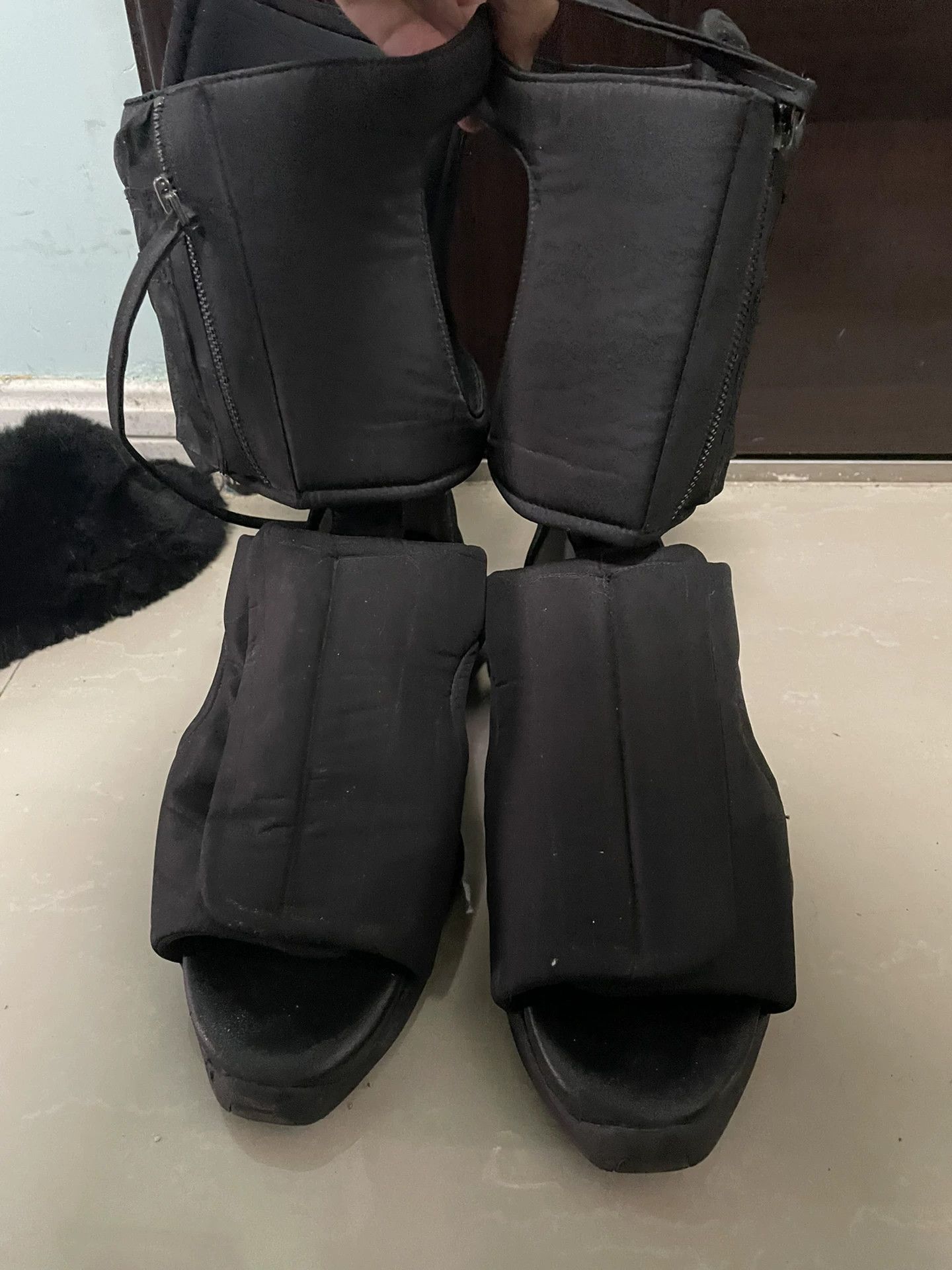 Rick Owens Rick Owens x adidas High-Top Sandals Size US 10 / EU 43 - 2 Thumbnail