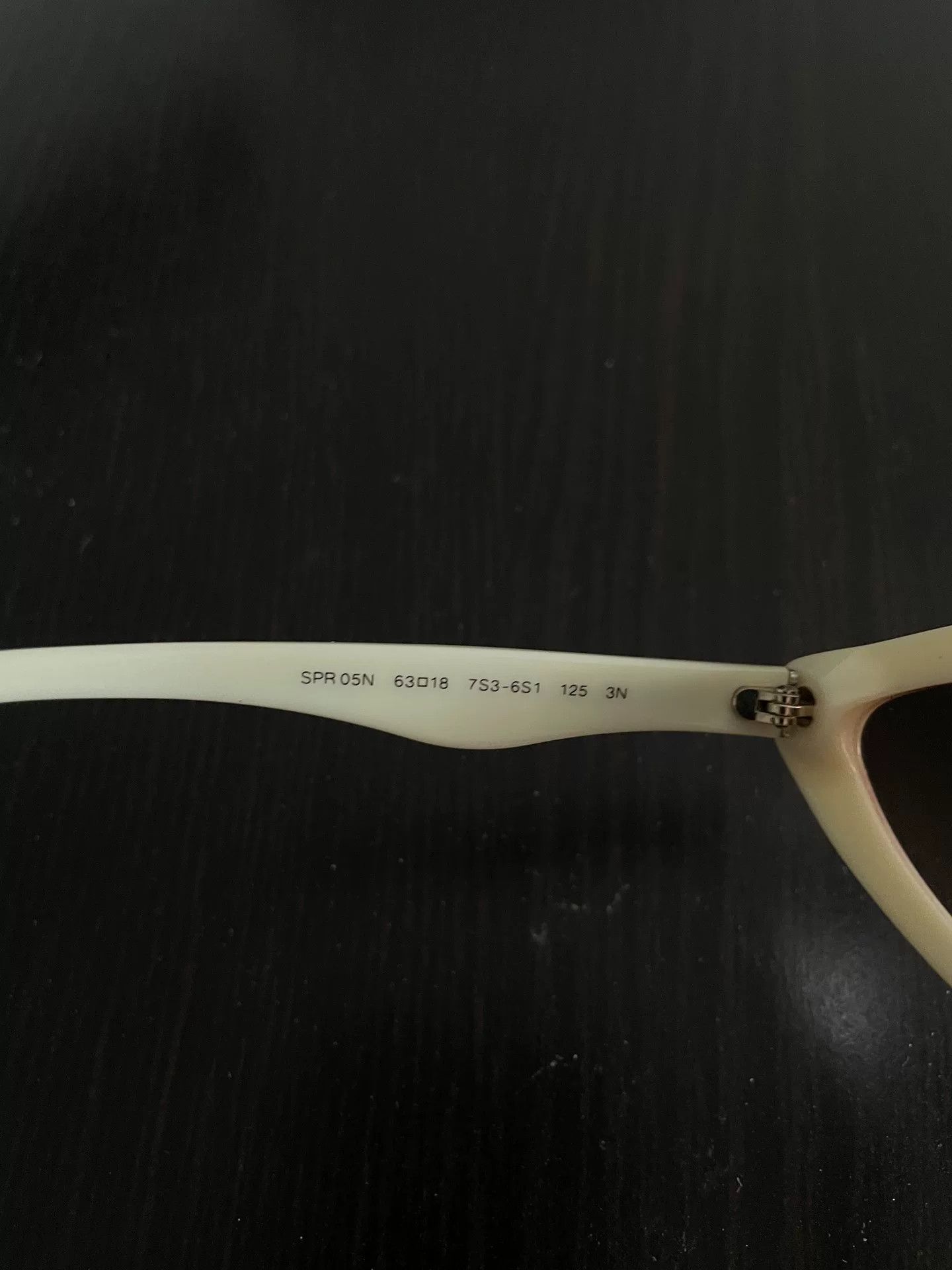 Prada Prada White Asymmetric Sunglasses Size ONE SIZE - 5 Thumbnail