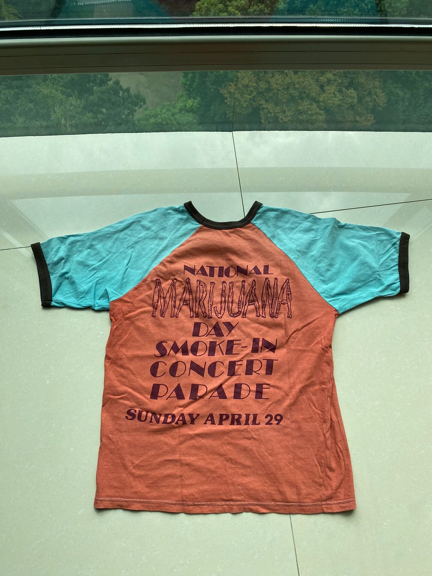 Freewheelers National Marijuana Day Tee Shirt Size US M / EU 48-50 / 2 - 2 Thumbnail