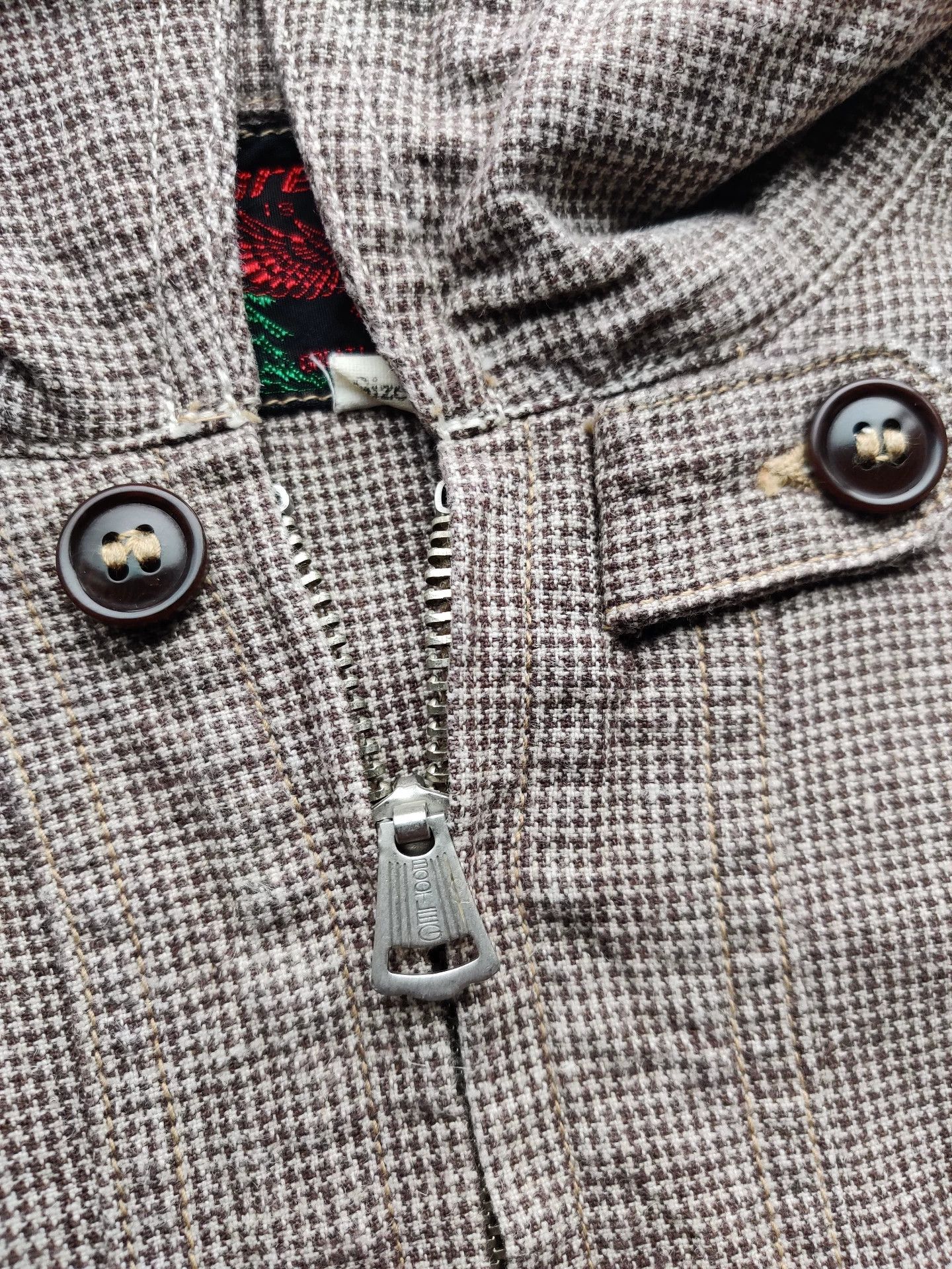Freewheelers Stylish Checked Shirt with Zipper Detail Size US M / EU 48-50 / 2 - 6 Thumbnail