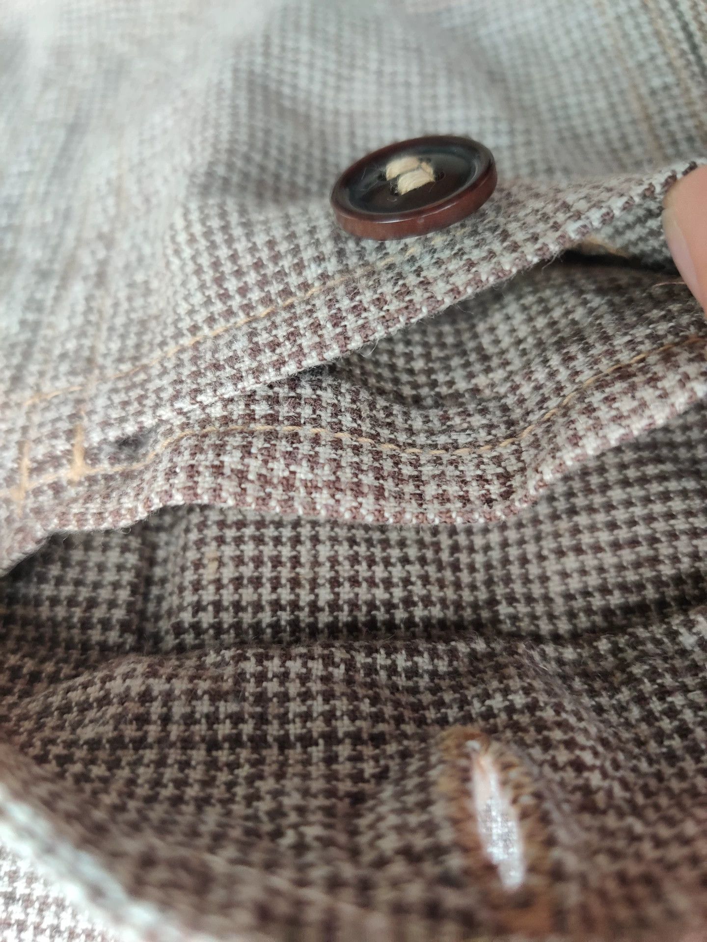 Freewheelers Stylish Checked Shirt with Zipper Detail Size US M / EU 48-50 / 2 - 8 Thumbnail