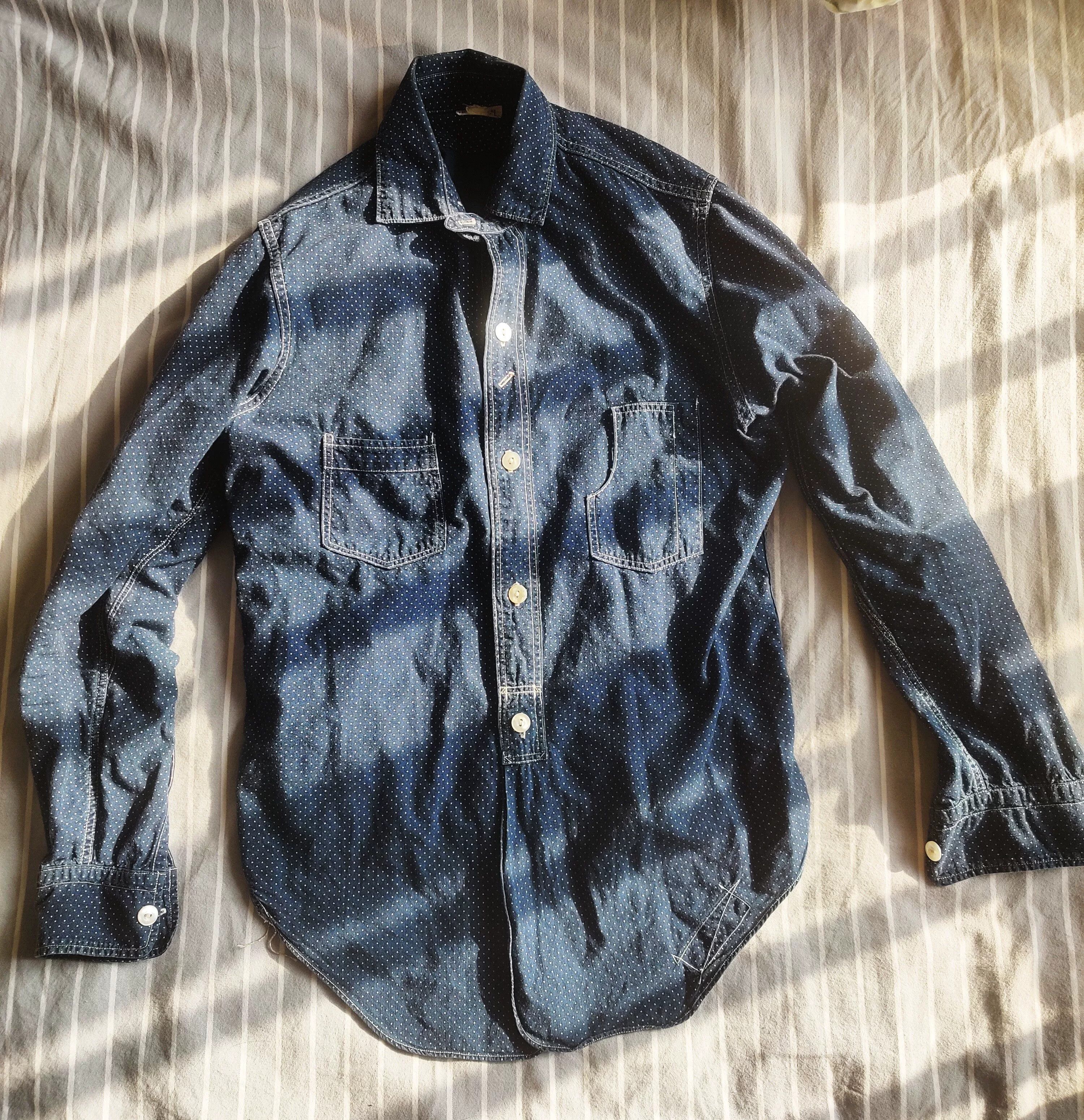 Freewheelers Freewheelers Wabash Dot Shirt Size US M / EU 48-50 / 2 - 2 Thumbnail