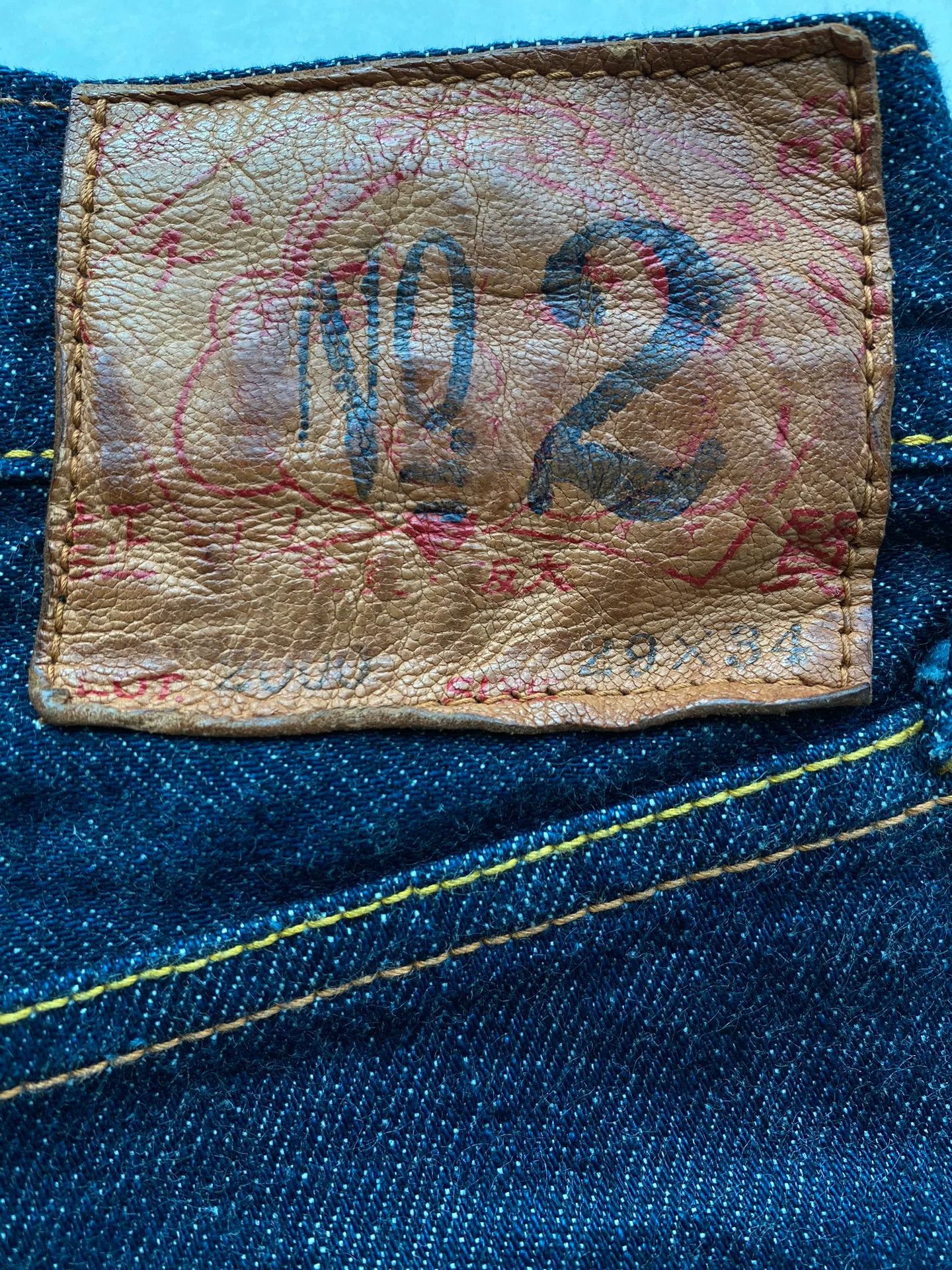 Evisu Evisu No.2 Tiger Ear Jeans Size US 29 - 3 Thumbnail