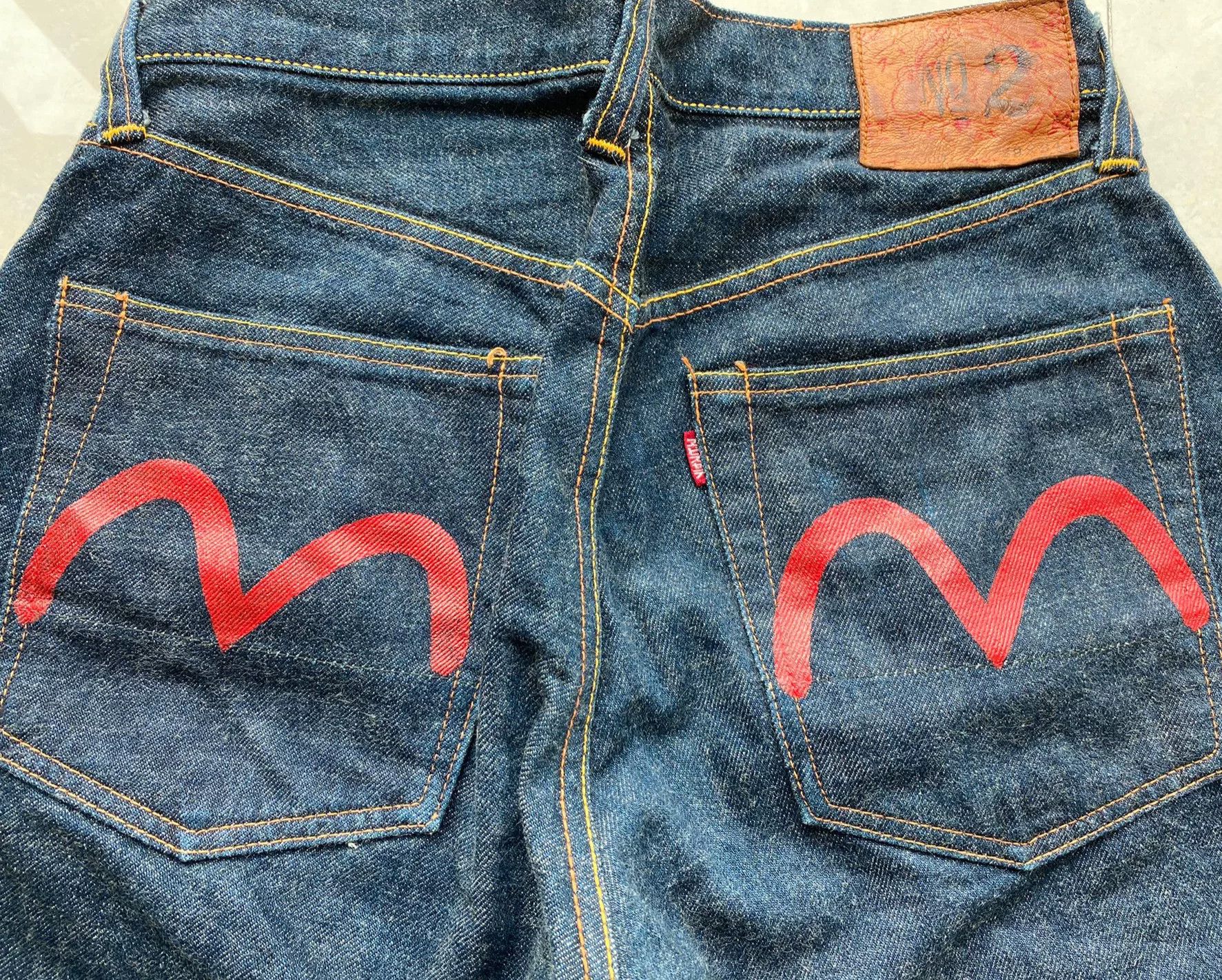 Evisu Evisu No.2 Tiger Ear Jeans Size US 29 - 4 Thumbnail