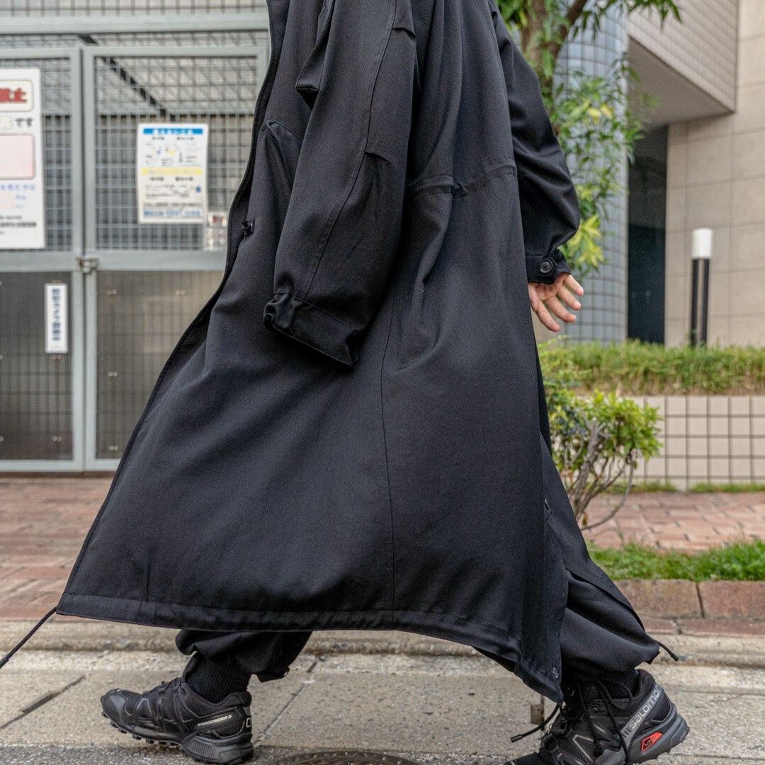 Yohji Yamamoto Yohji Yamamoto Fishtail Parka Coat Size US S / EU 44-46 / 1 - 6 Thumbnail