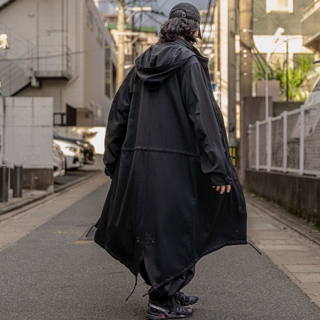 Yohji Yamamoto Yohji Yamamoto Fishtail Parka Coat Size US S / EU 44-46 / 1 - 4 Thumbnail