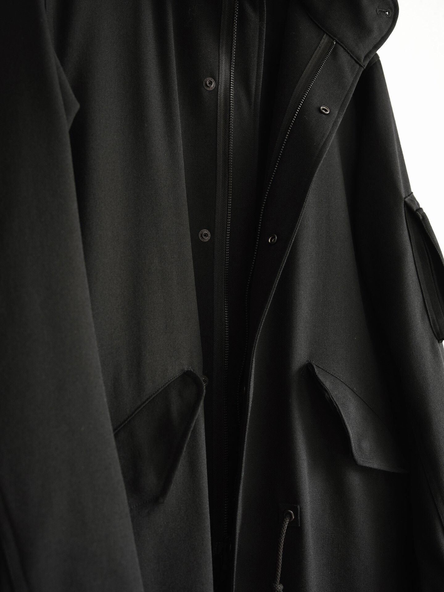 Yohji Yamamoto Yohji Yamamoto Fishtail Parka Coat Size US S / EU 44-46 / 1 - 8 Thumbnail