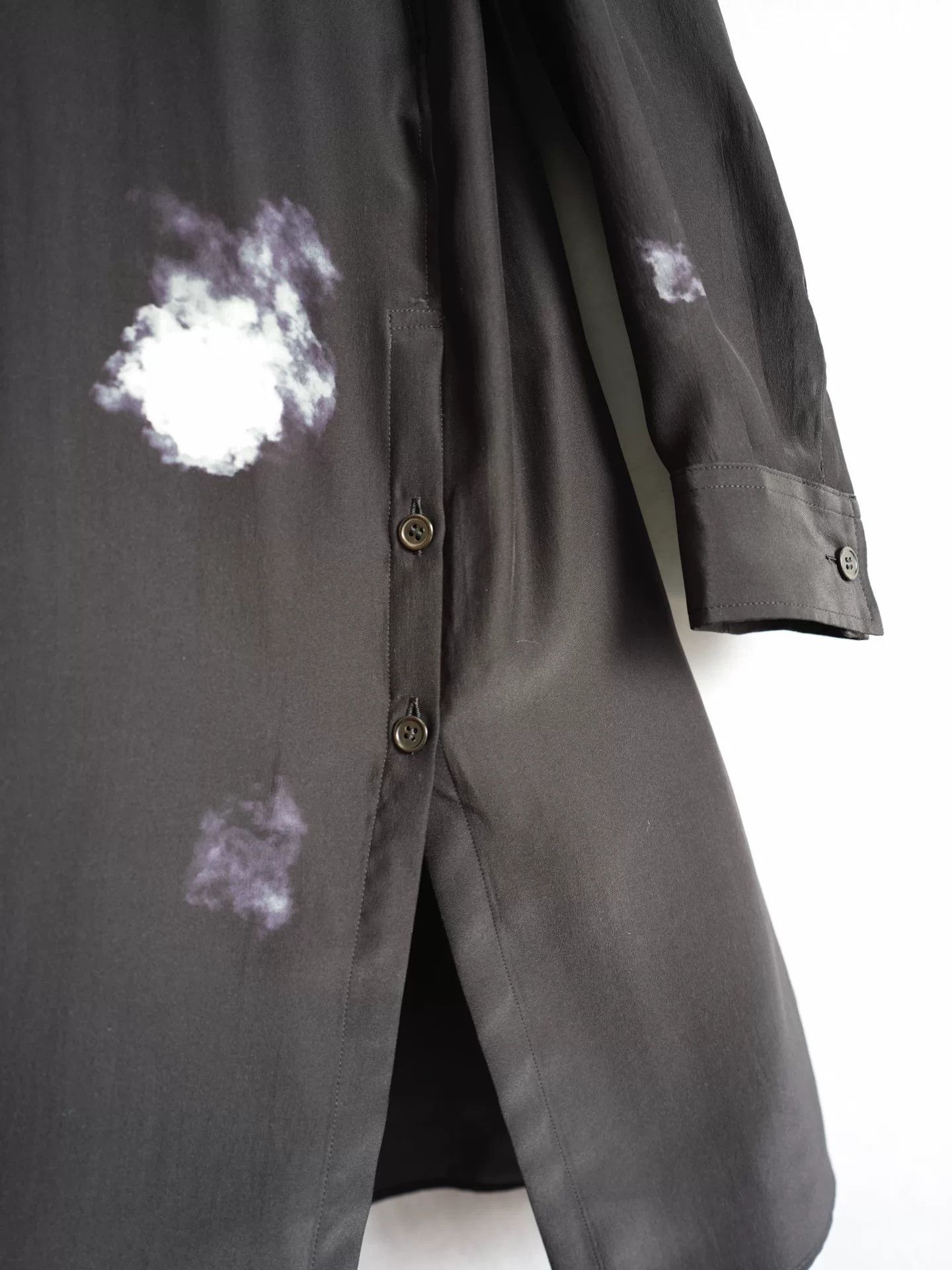 Yohji Yamamoto Yohji Yamamoto Cloud Silk Shirt Size M / US 6-8 / IT 42-44 - 8 Thumbnail
