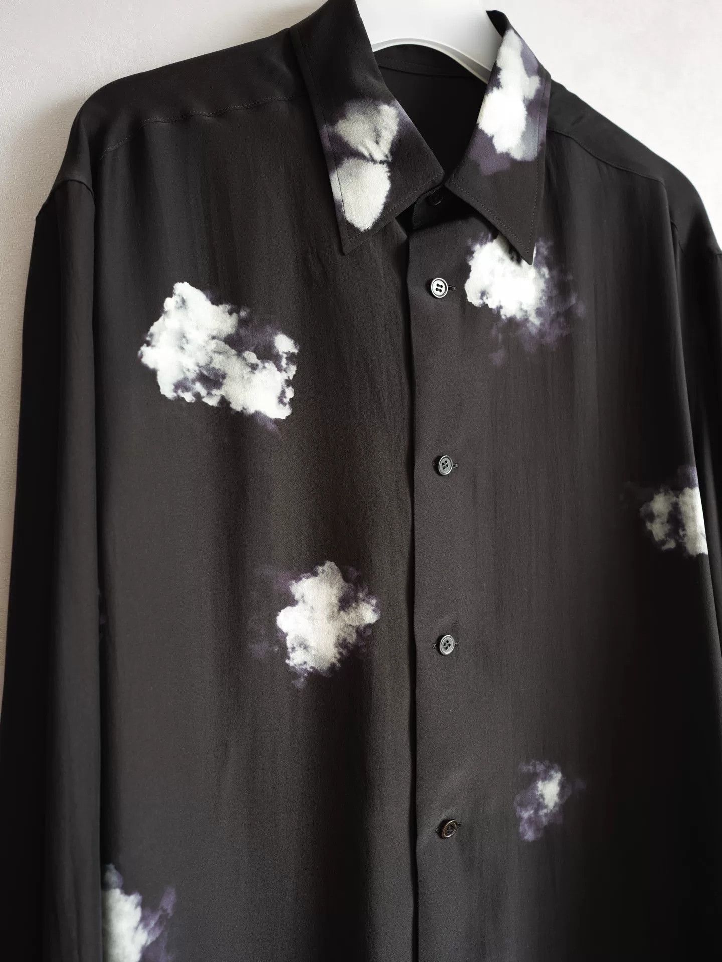 Yohji Yamamoto Yohji Yamamoto Cloud Silk Shirt Size M / US 6-8 / IT 42-44 - 4 Thumbnail