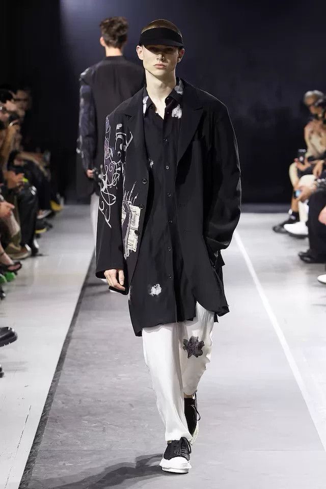 Yohji Yamamoto Yohji Yamamoto Cloud Silk Shirt Size M / US 6-8 / IT 42-44 - 2 Thumbnail