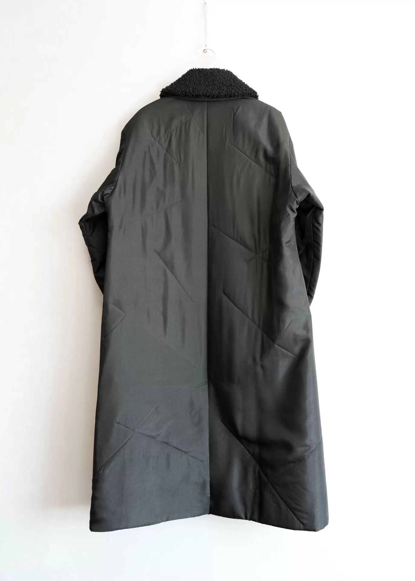 Yohji Yamamoto Yohji Yamamoto Black Down Coat Size US S / EU 44-46 / 1 - 3 Thumbnail