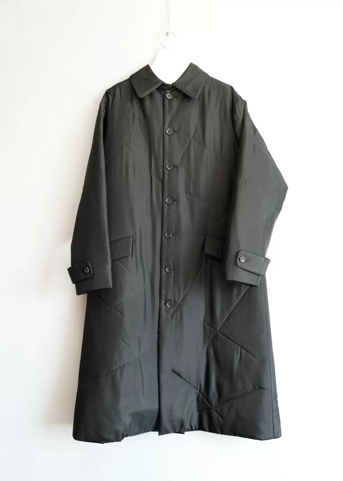 Yohji Yamamoto Yohji Yamamoto Black Down Coat Size US S / EU 44-46 / 1 - 4 Thumbnail