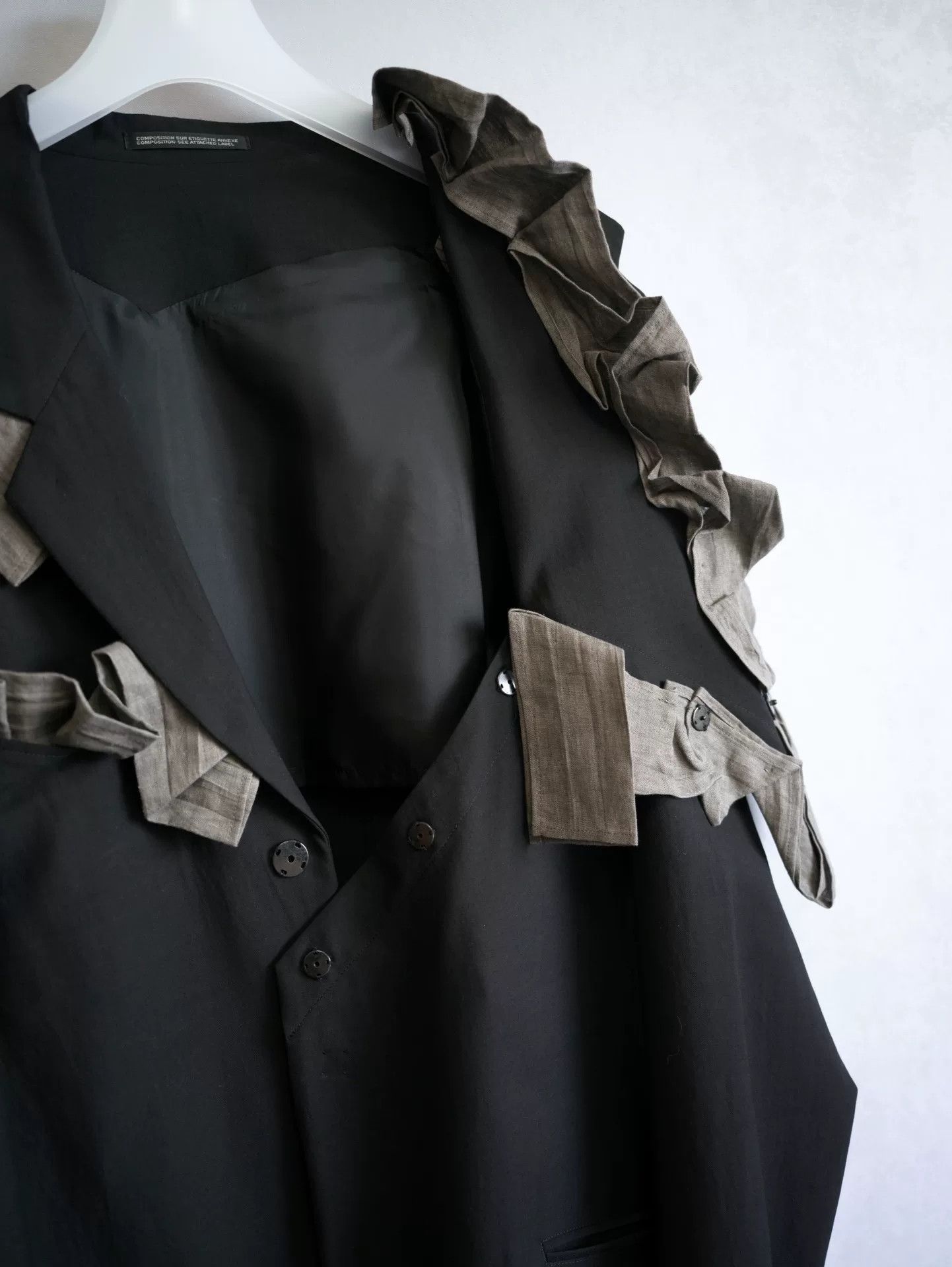 Yohji Yamamoto Yohji Yamamoto Twisted Gabardine Jacket Size M / US 6-8 / IT 42-44 - 5 Thumbnail