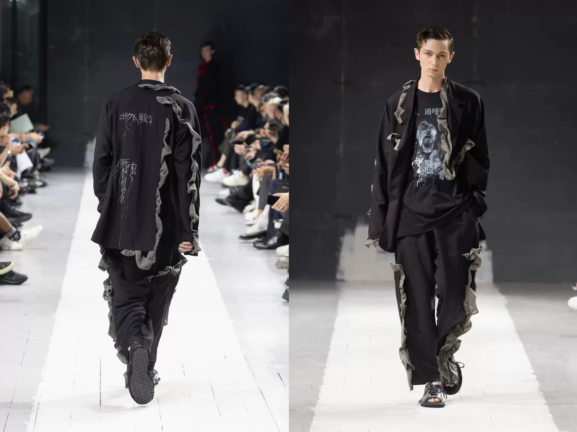 Yohji Yamamoto Yohji Yamamoto Twisted Gabardine Jacket Size M / US 6-8 / IT 42-44 - 3 Thumbnail