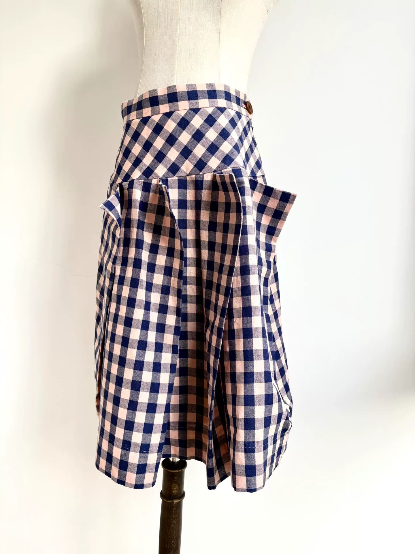 Vivienne Westwood Vivienne Westwood Checkered Skirt Size 24" / US 00 / IT 34 - 2 Thumbnail
