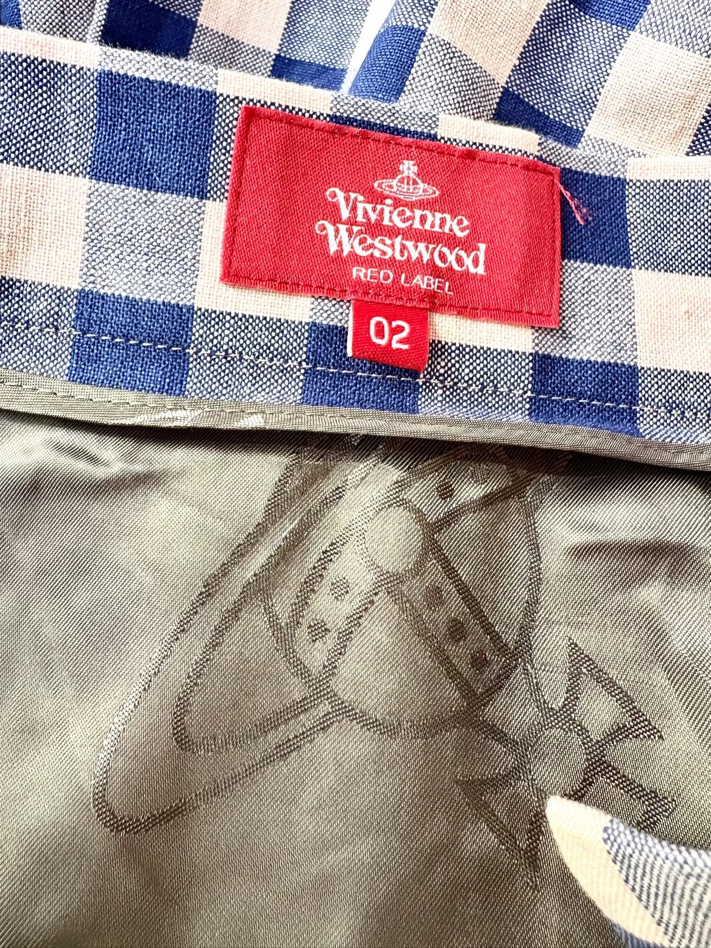 Vivienne Westwood Vivienne Westwood Checkered Skirt Size 24" / US 00 / IT 34 - 5 Thumbnail