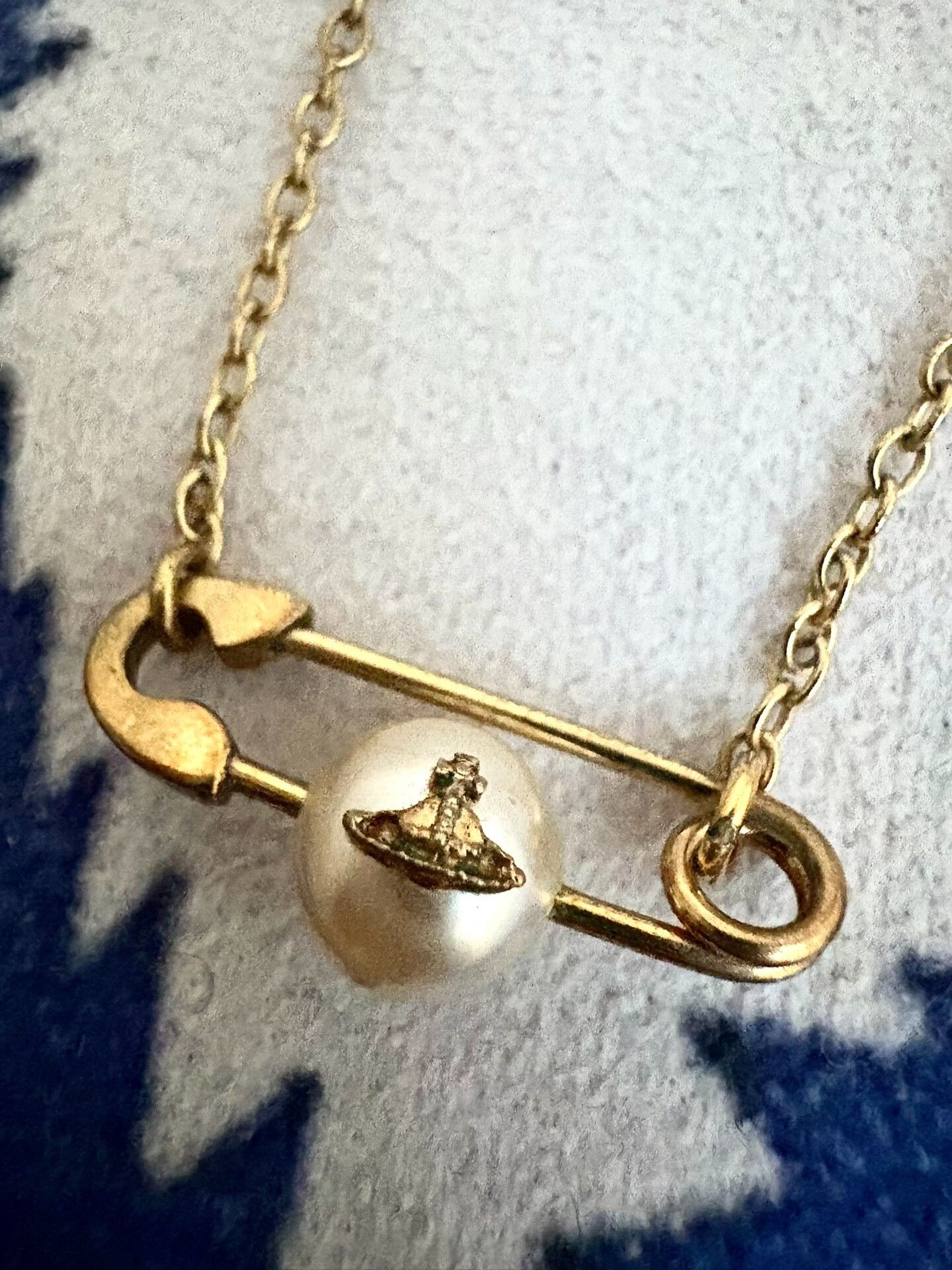 Vivienne Westwood Vivienne Westwood Gold Saturn Brooch Necklace Size ONE SIZE - 6 Thumbnail
