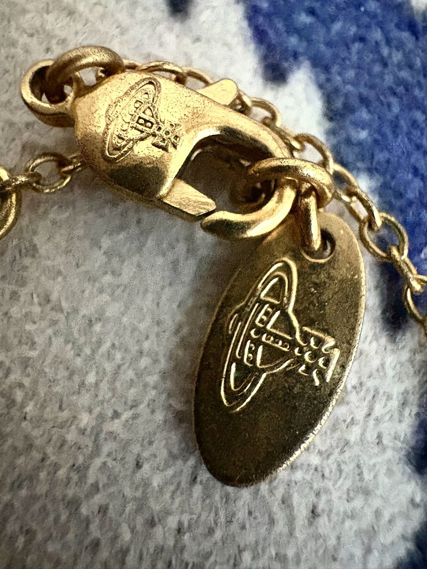 Vivienne Westwood Vivienne Westwood Gold Saturn Brooch Necklace Size ONE SIZE - 7 Thumbnail