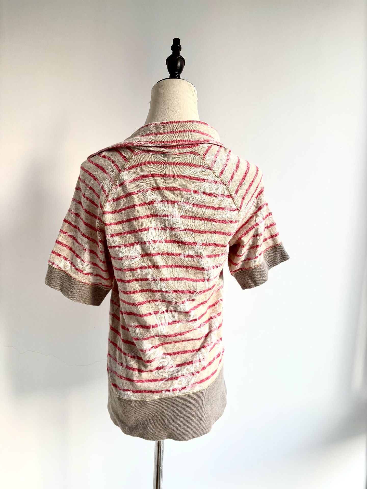 Vivienne Westwood Vivienne Westwood Striped Short Sleeve Sweatshirt Size M / US 6-8 / IT 42-44 - 4 Thumbnail