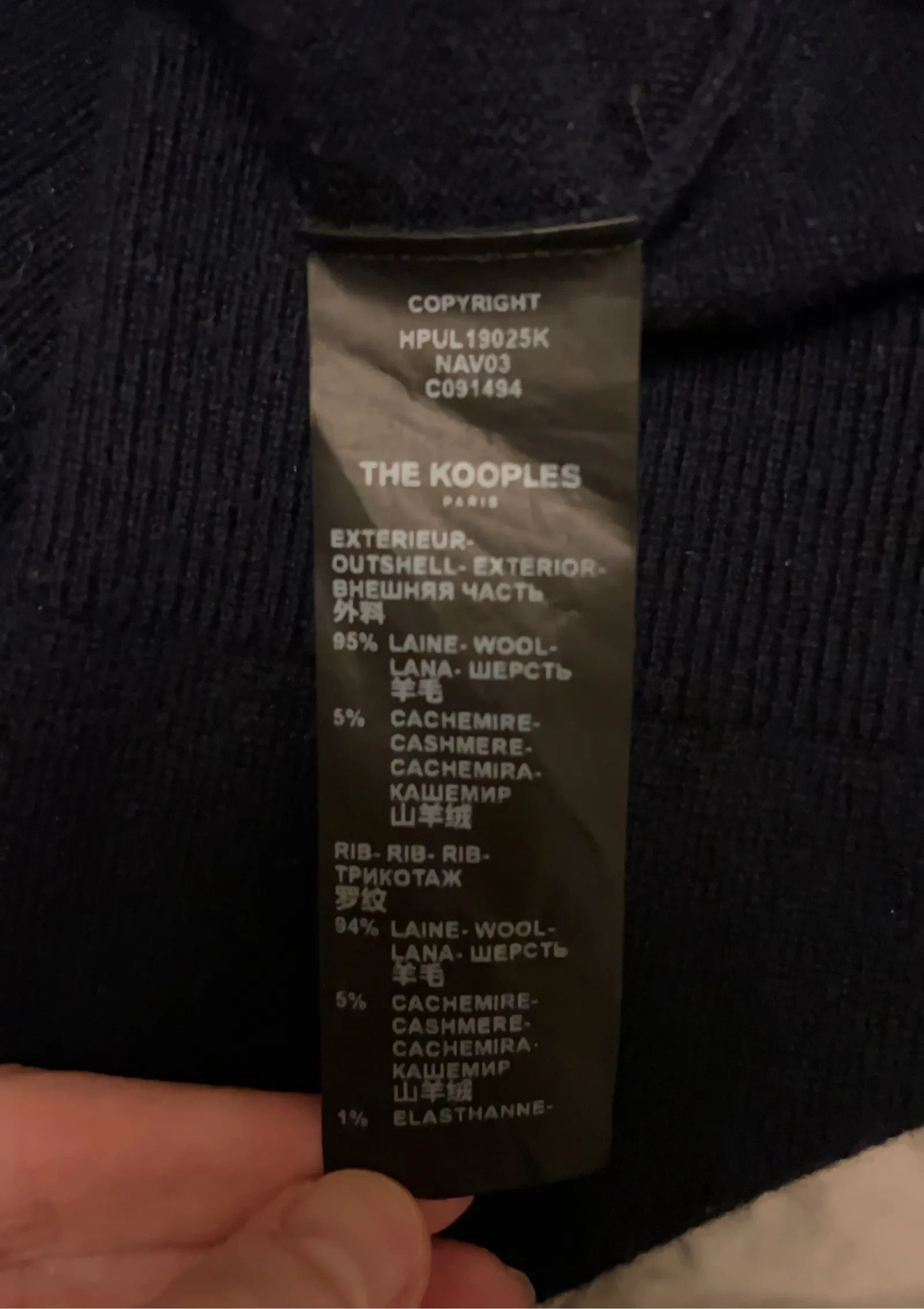 The Kooples The Kooples Nav03 Cardigan Size US XL / EU 56 / 4 - 4 Thumbnail