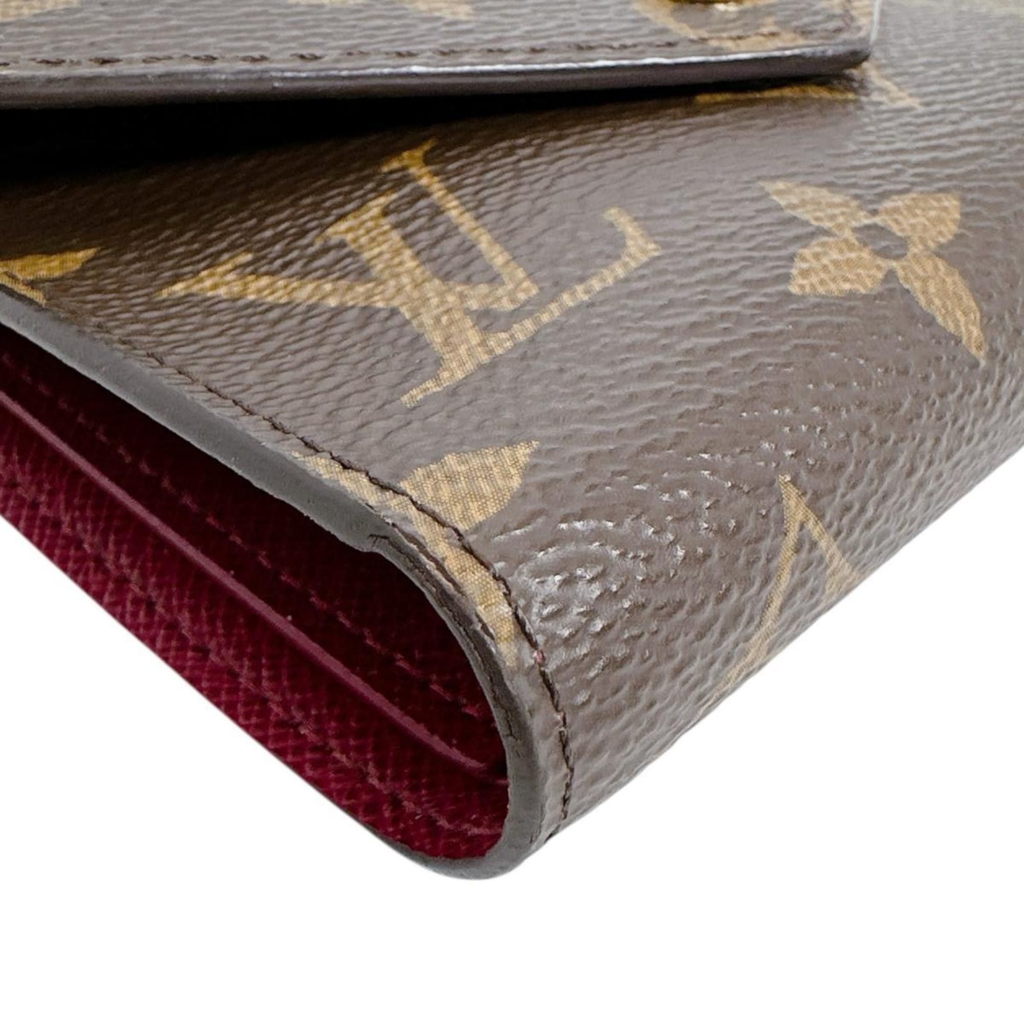 Louis Vuitton Louis Vuitton Monogram Reverse Bi-fold Wallet, Portefeuille Victorine, M81557, Brown Size ONE SIZE - 6 Thumbnail