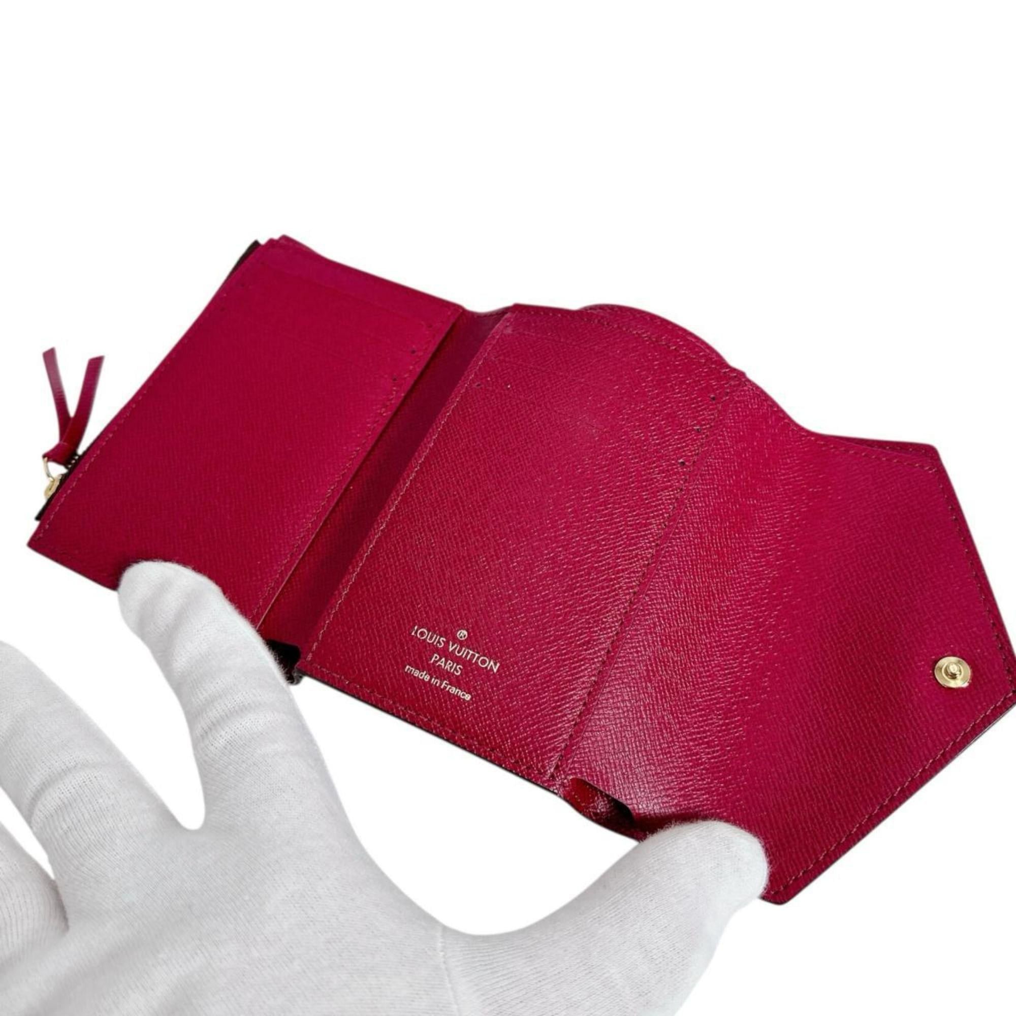 Louis Vuitton Louis Vuitton Monogram Reverse Bi-fold Wallet, Portefeuille Victorine, M81557, Brown Size ONE SIZE - 12 Thumbnail